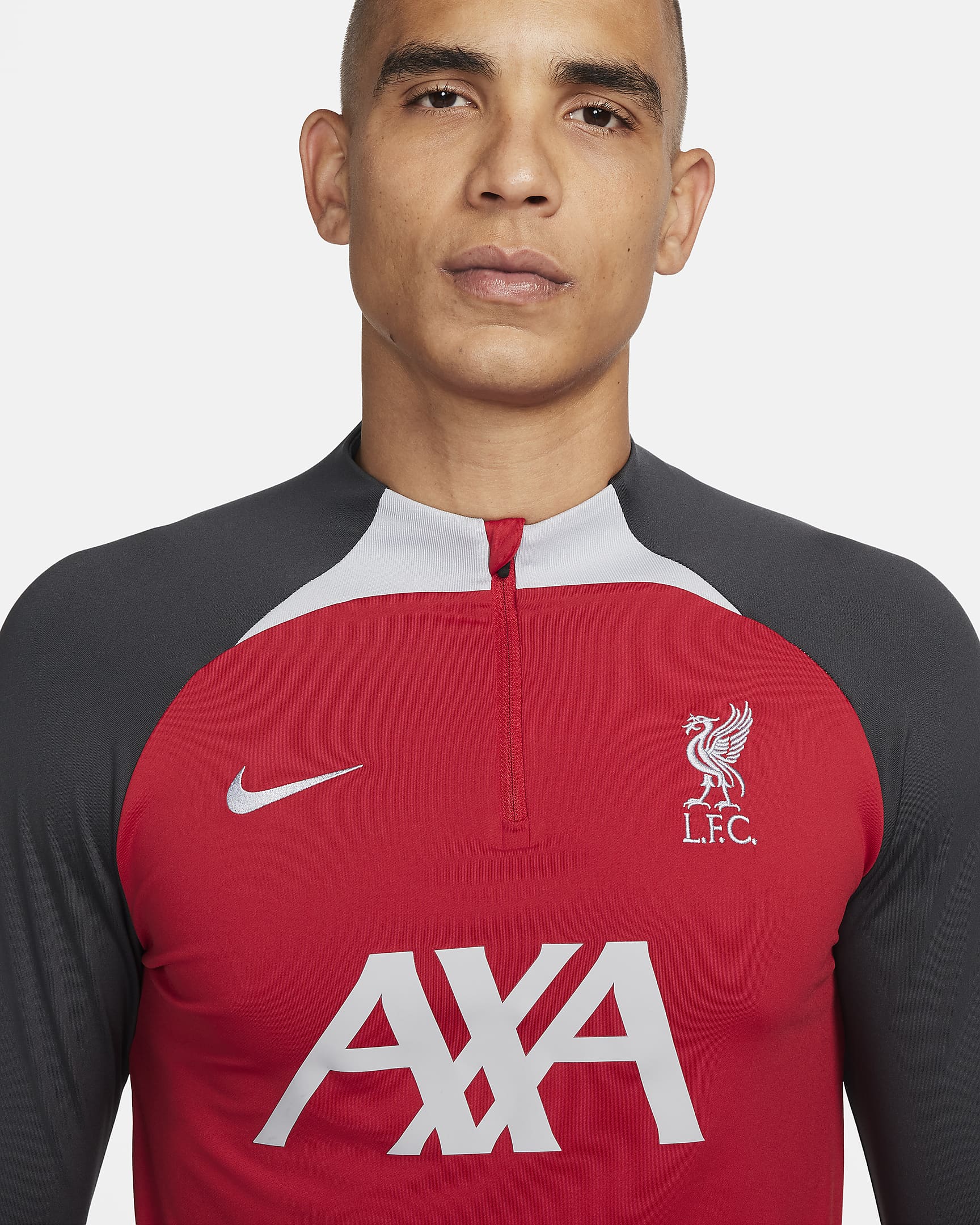 Liverpool F.C. Strike Men's Nike Dri-FIT Football Drill Top. Nike UK