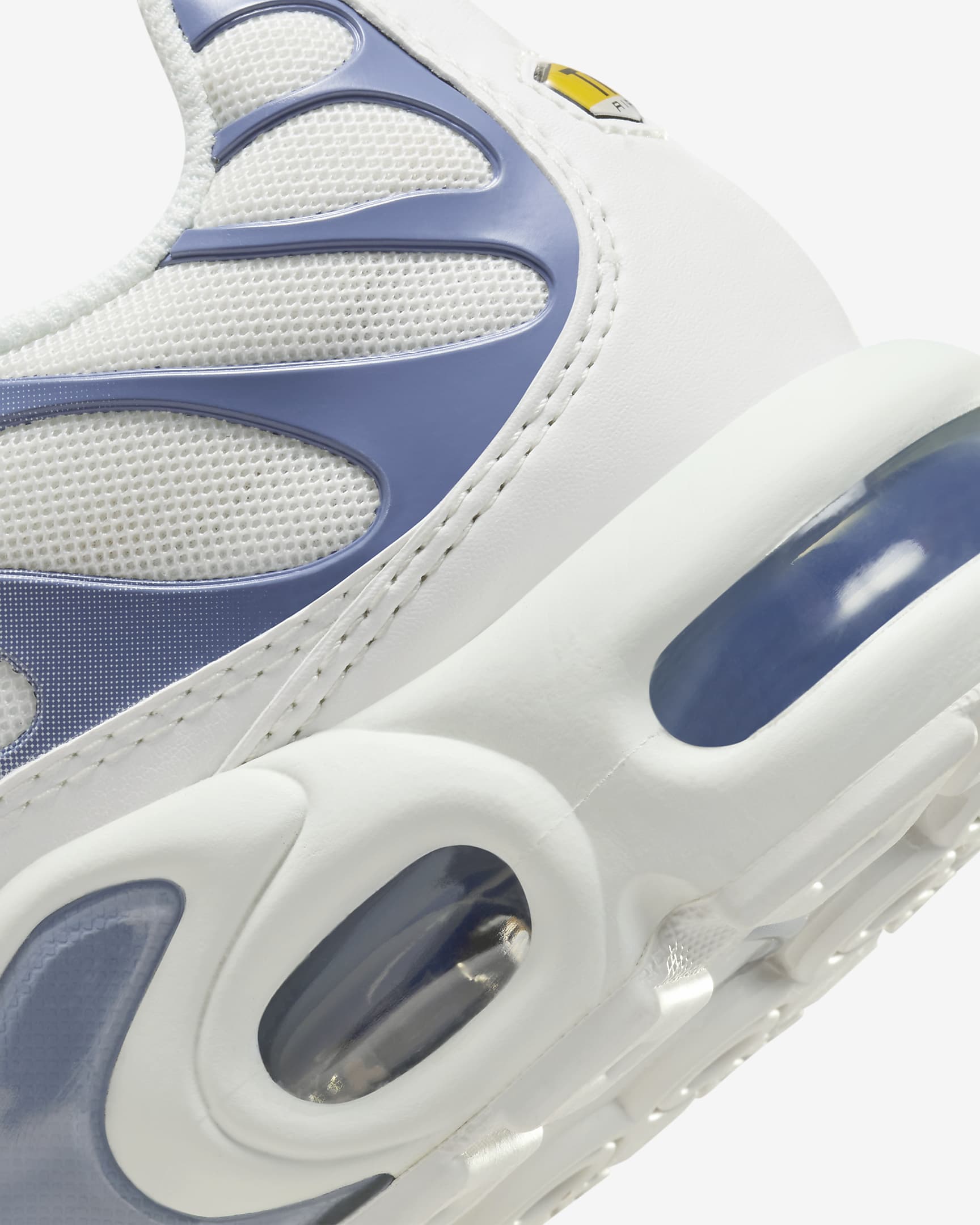 Calzado para mujer Nike Air Max Plus - Blanco cumbre/Azul militar claro/Gris fútbol/Pizarra cenizo
