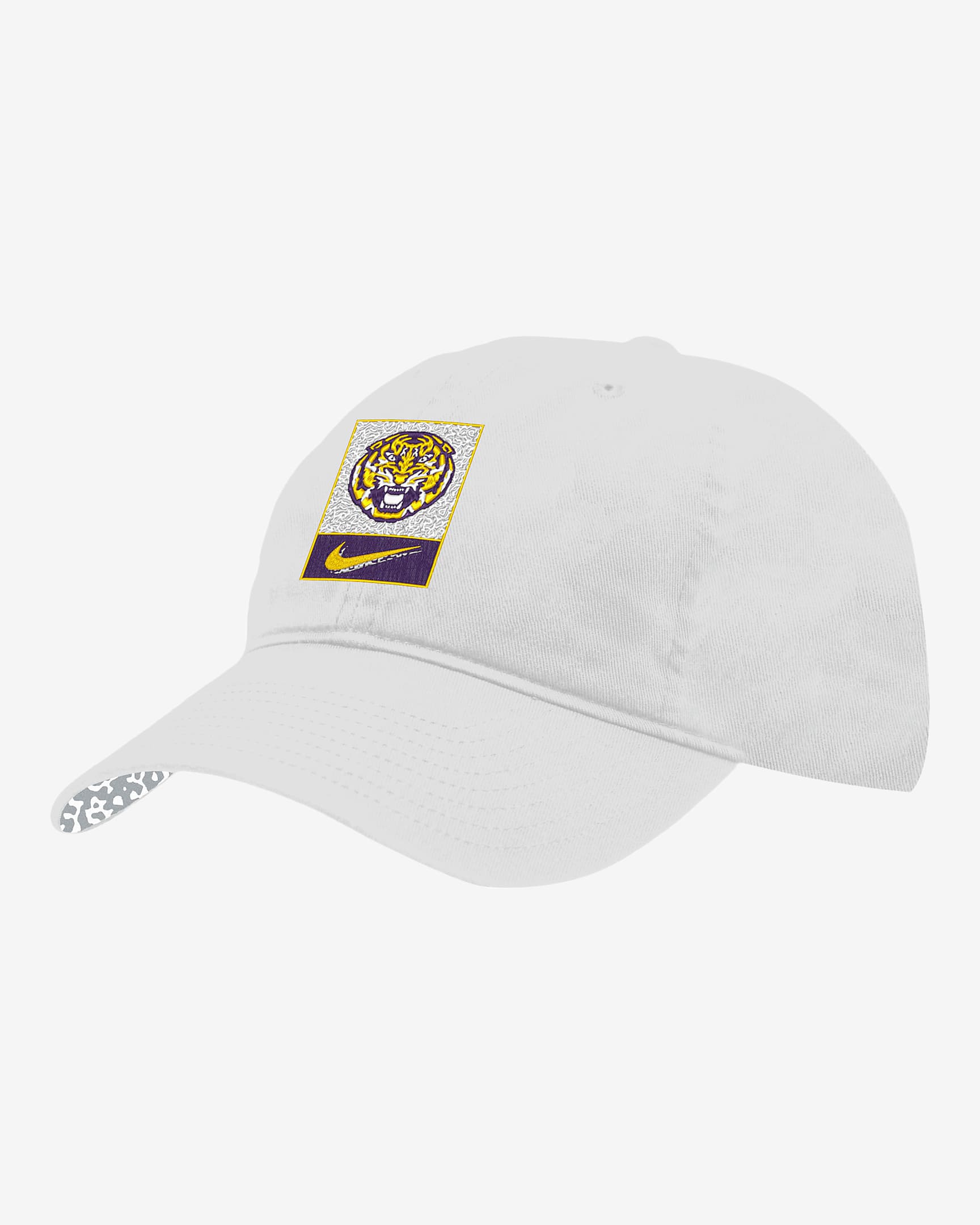 LSU Heritage86 Nike College Cap - White