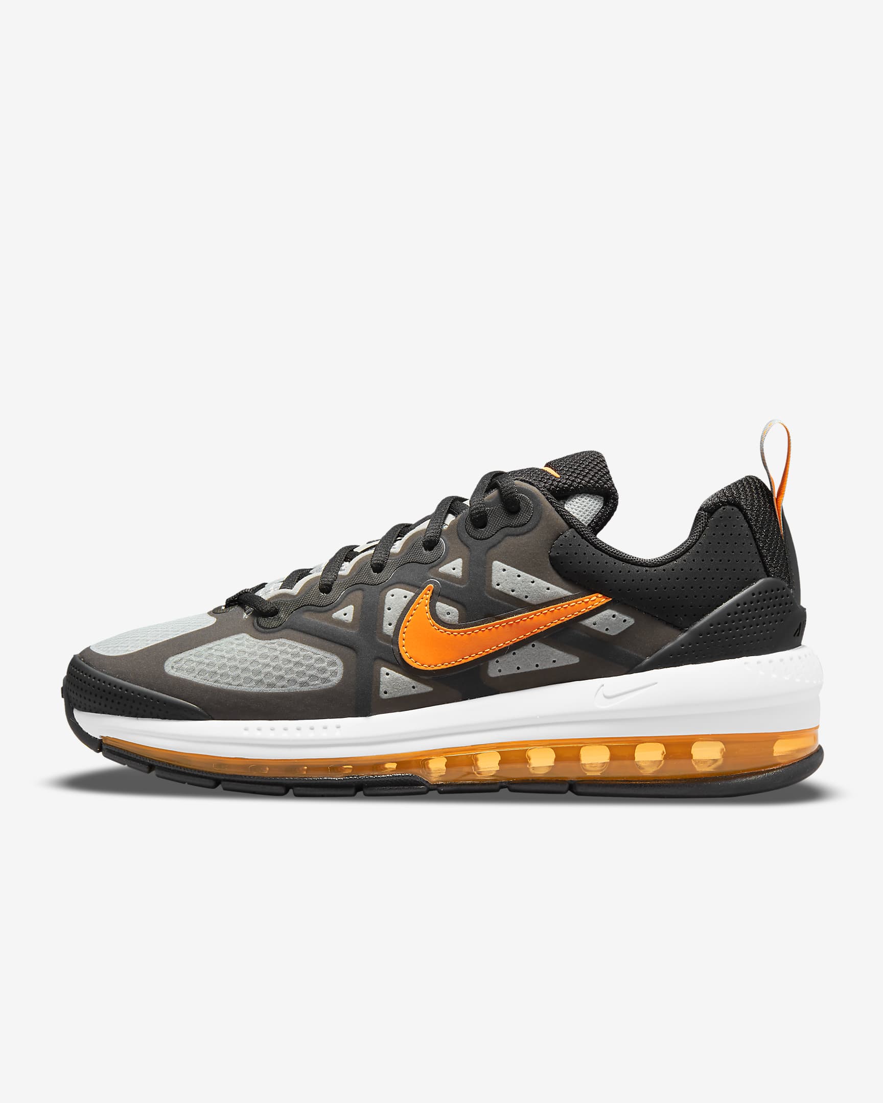 Nike Air Max Genome Men's Shoes - Black/Grey Fog/White/Total Orange