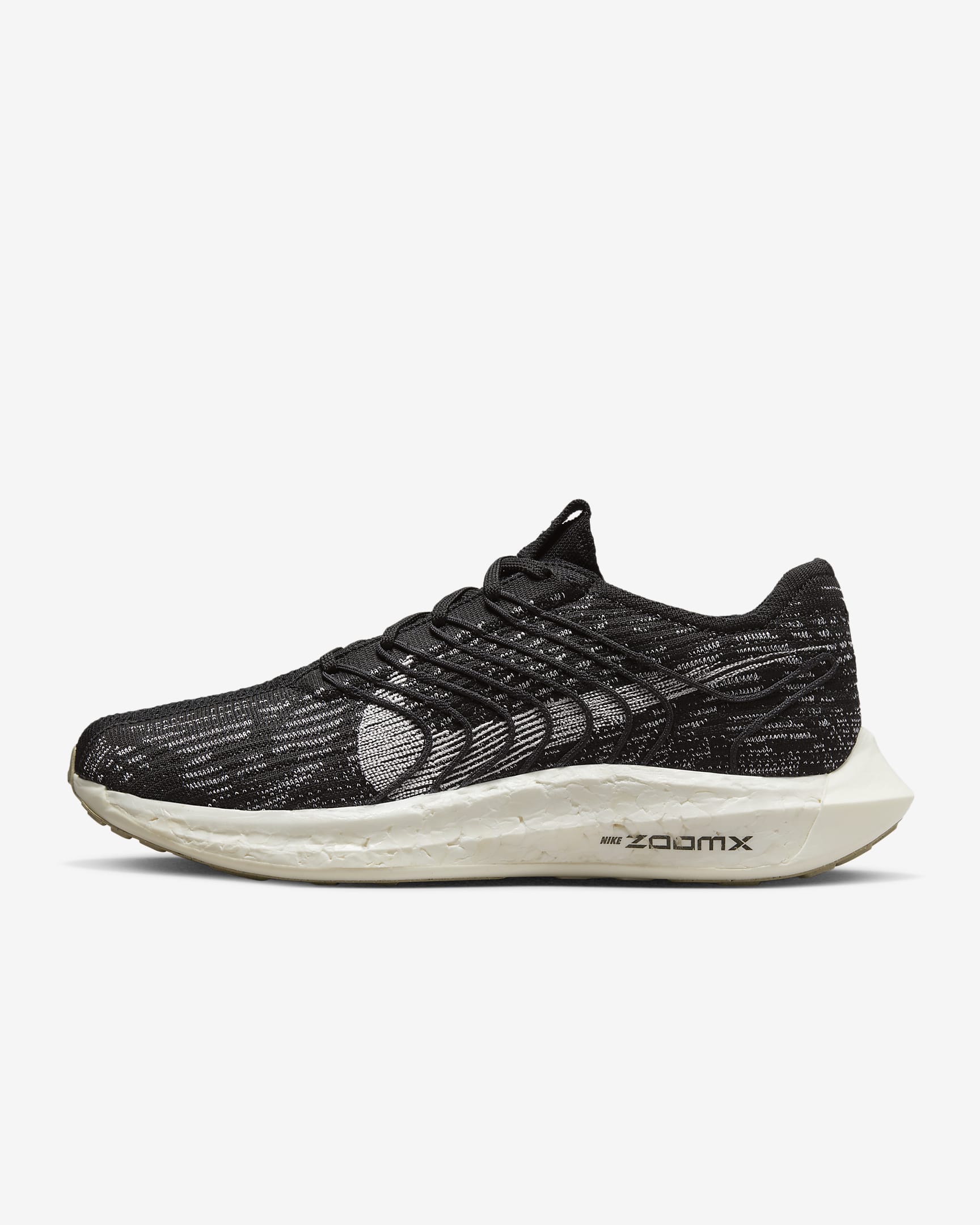 Tenis de correr en pavimento para hombre Nike Pegasus Turbo - Negro/Sombrío apagado/Sésamo/Vela