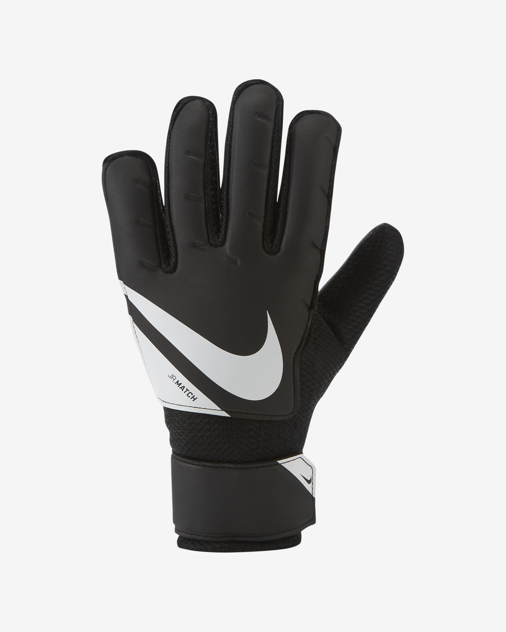 Nike Jr. Goalkeeper Match Older Kids' Football Gloves - Black/White/White