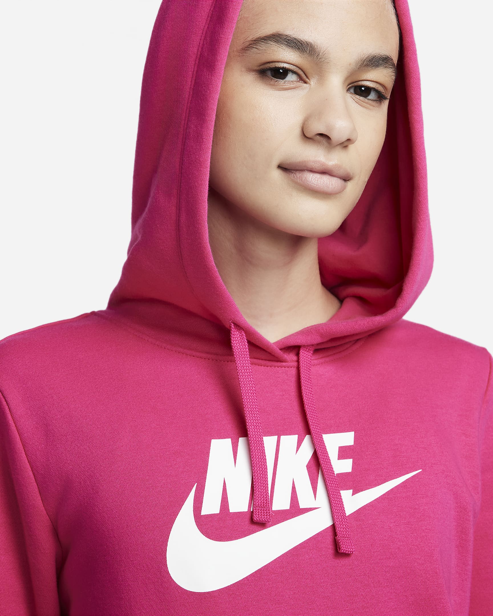 Nike Sportswear Club Fleece Women's Logo Pullover Hoodie. Nike.com