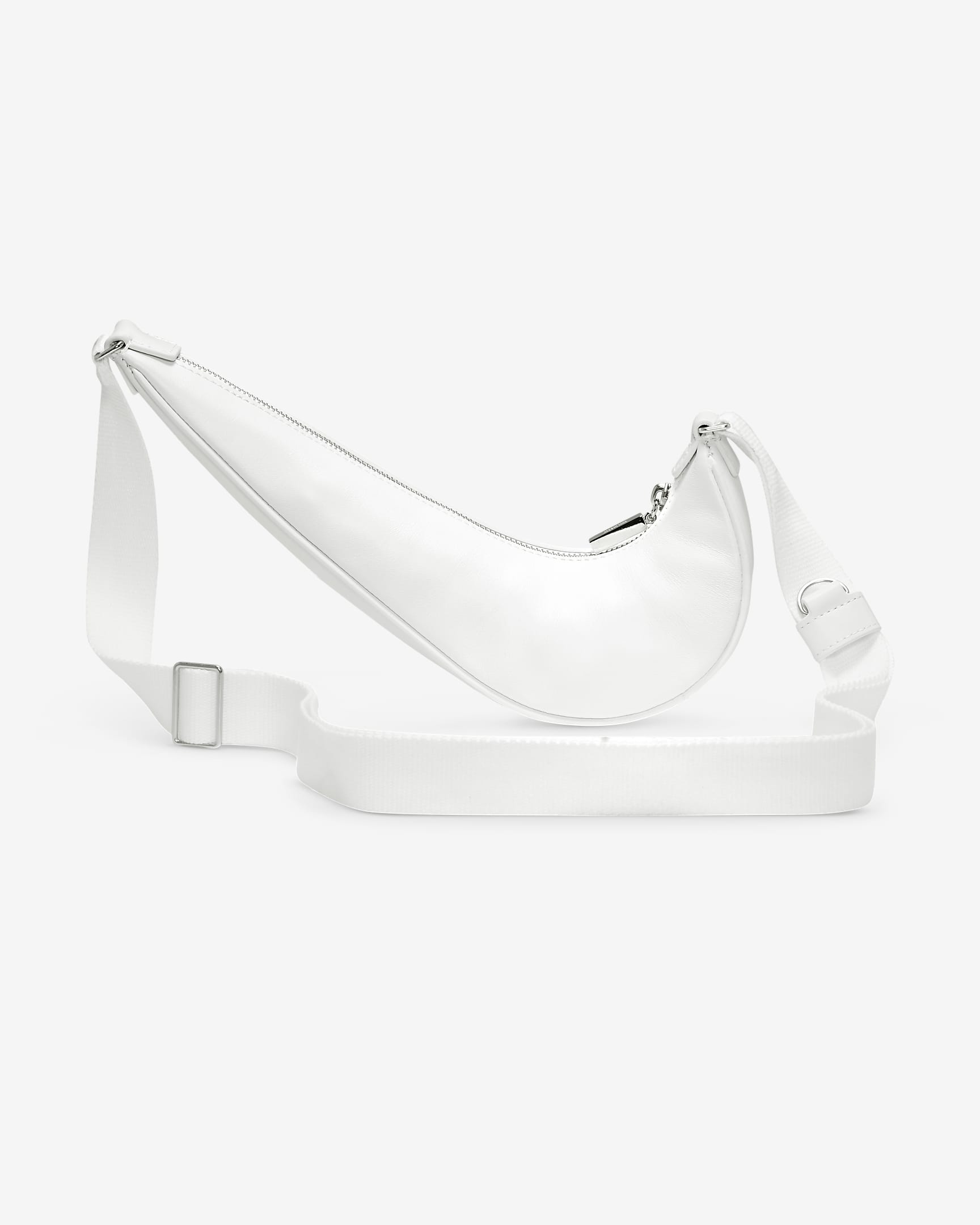 Sac à bandoulière Nike x Jacquemus Le Swoosh - Blanc/Blanc/Shiny Silver