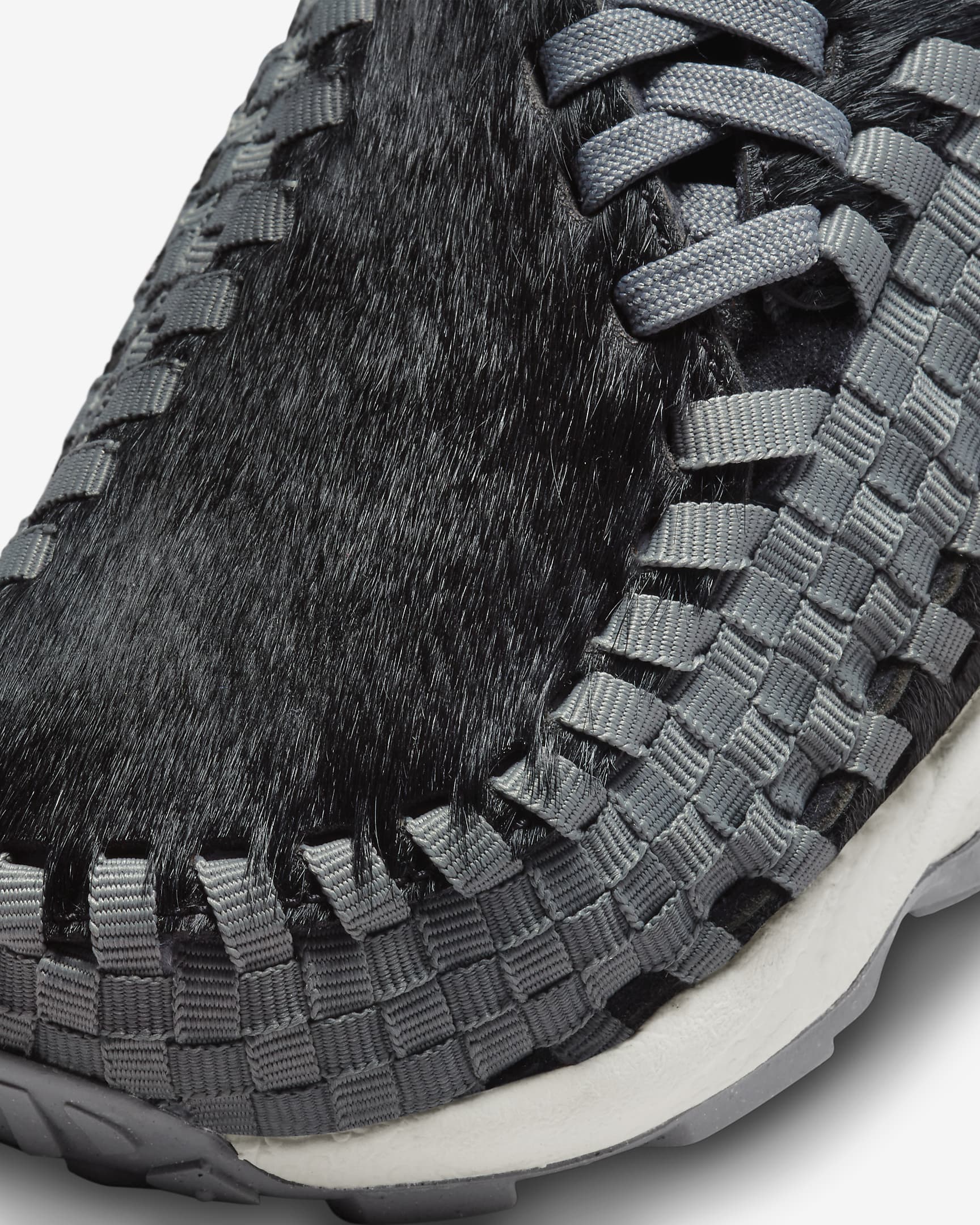 Nike Air Footscape Woven Women's Shoes - Black/Sail/Smoke Grey