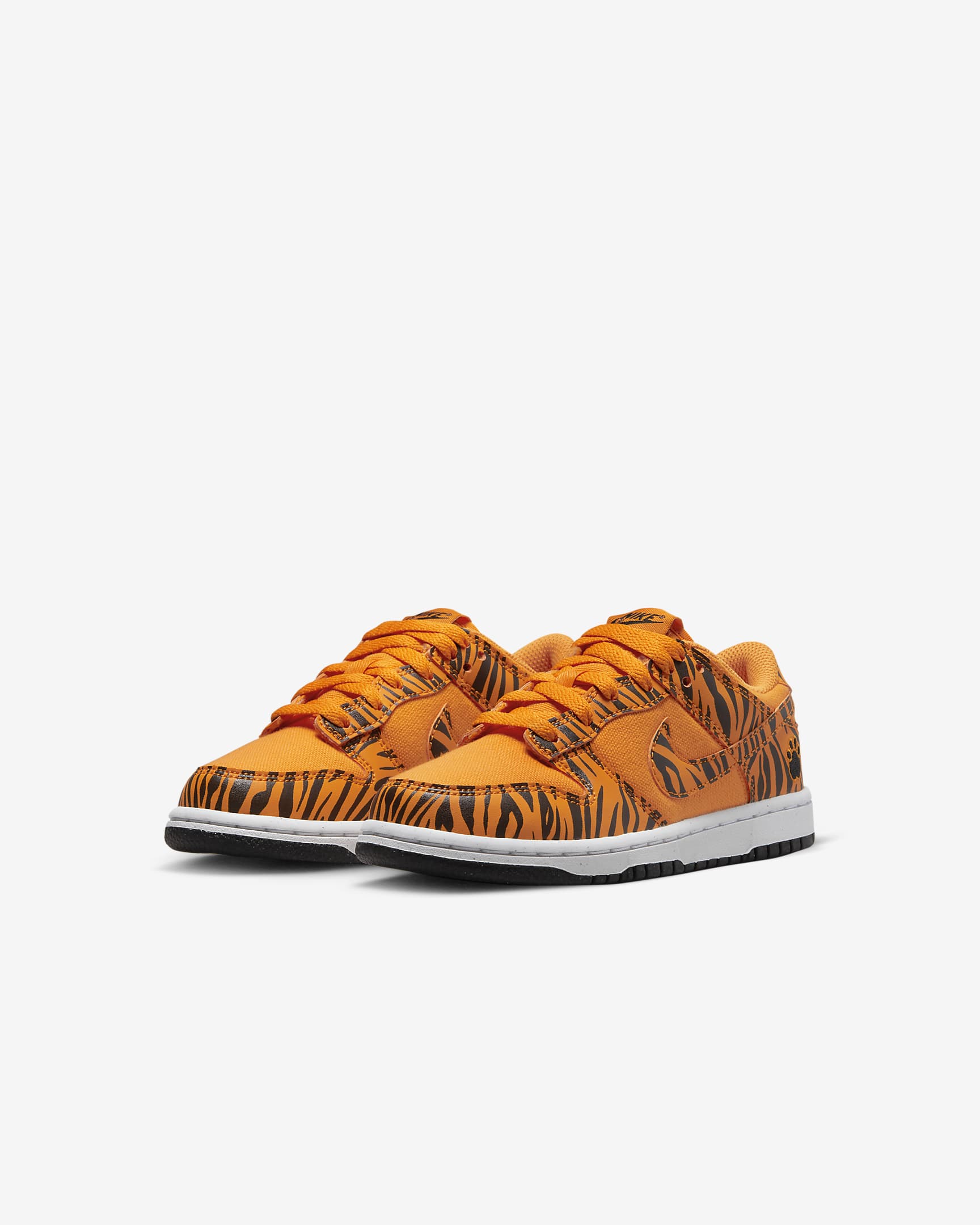 Nike Dunk Low Next Nature Younger Kids' Shoes - Kumquat/White/Black/Kumquat