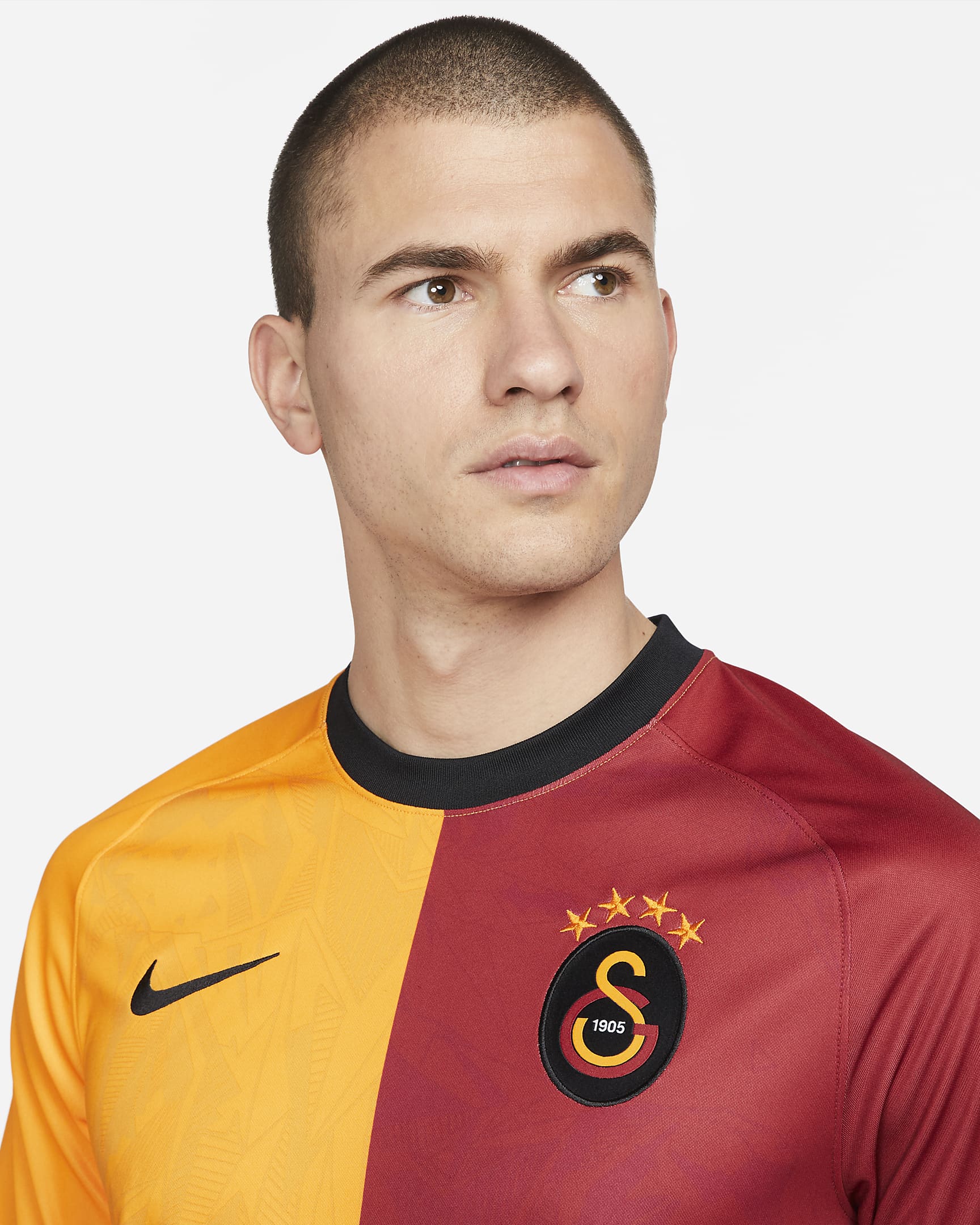 Galatasaray 2022/23 Home Men's Nike Dri-FIT Short-Sleeve Football Top ...