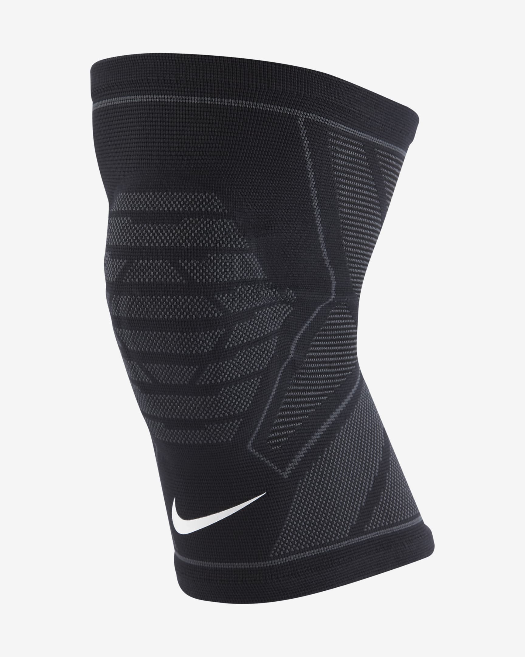 Nike Pro Knitted Knee Sleeve - Black/Anthracite/White