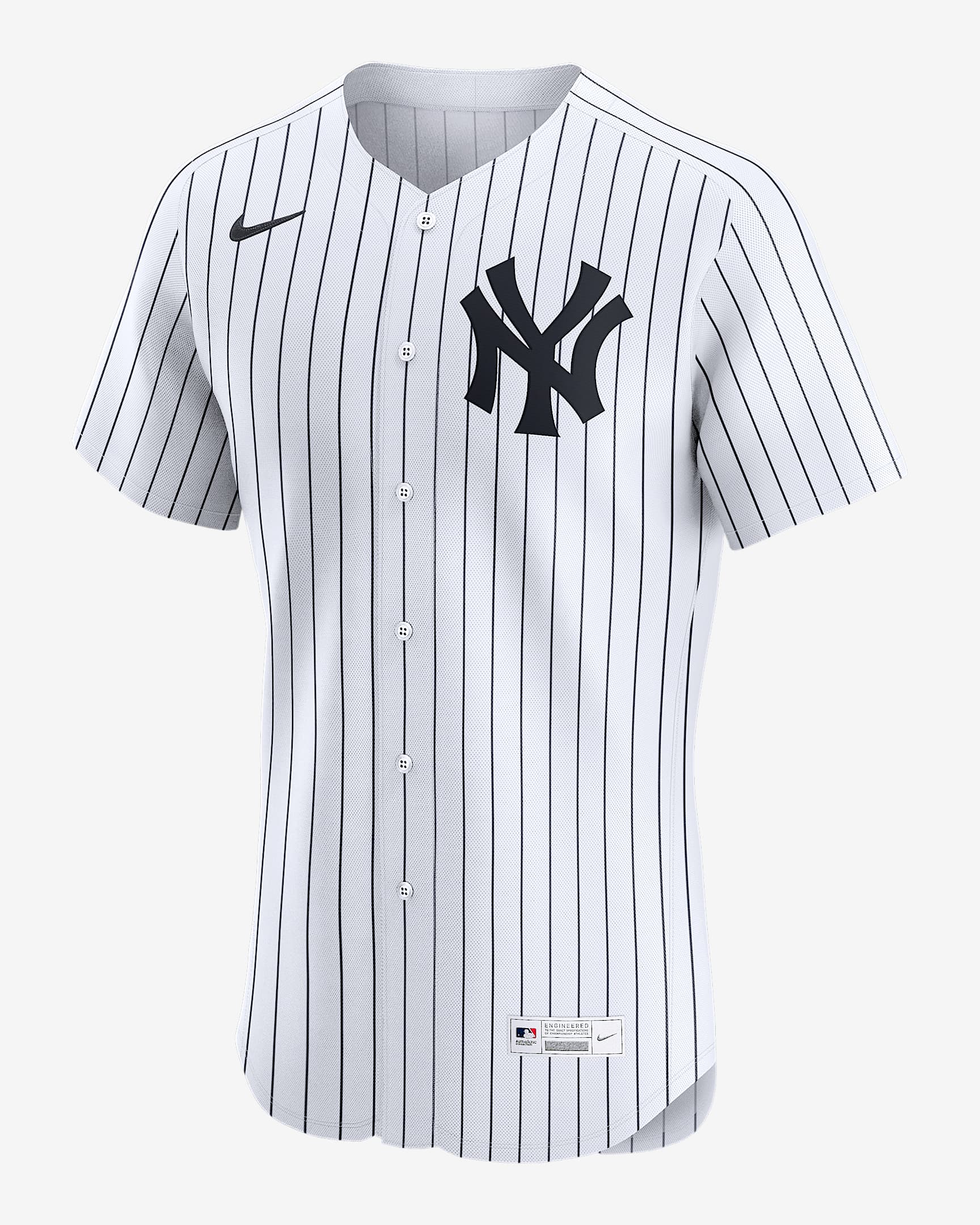 Jersey Nike Dri-FIT ADV de la MLB Elite para hombre Aaron Judge New York Yankees - Blanco