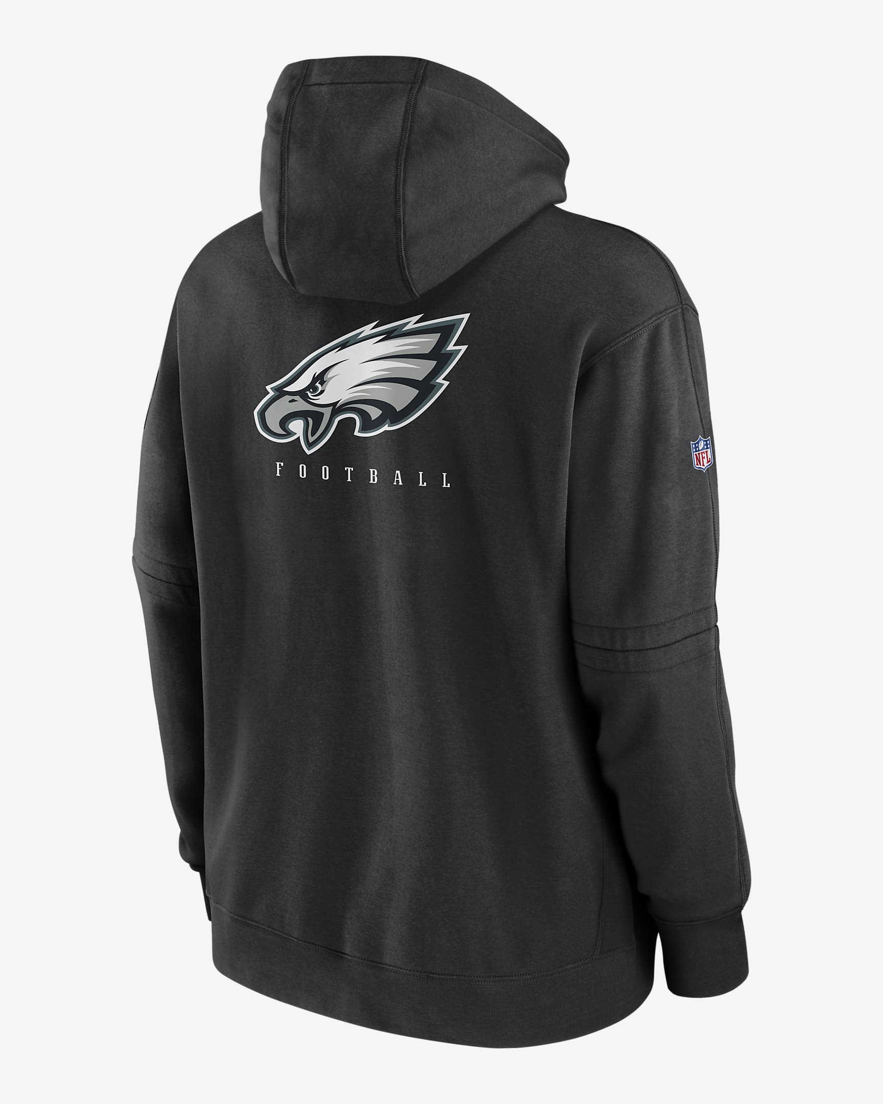 Philadelphia Eagles Sideline Club Men's Nike NFL Pullover Hoodie. Nike LU