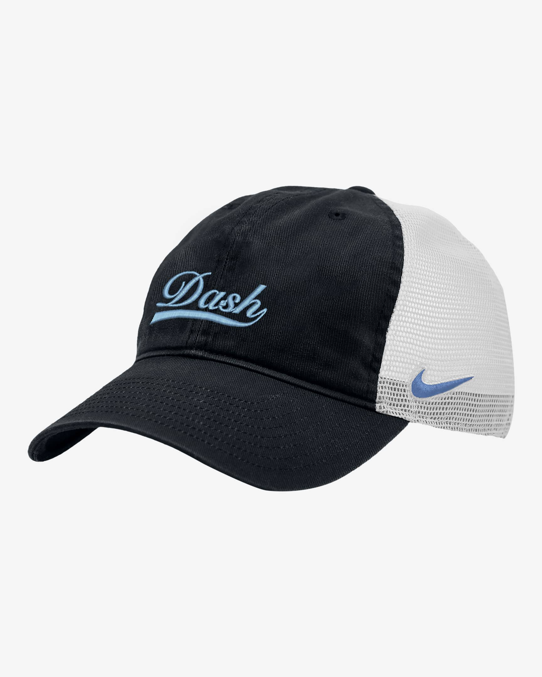 Houston Dash Heritage86 Nike Soccer Trucker Hat - Black