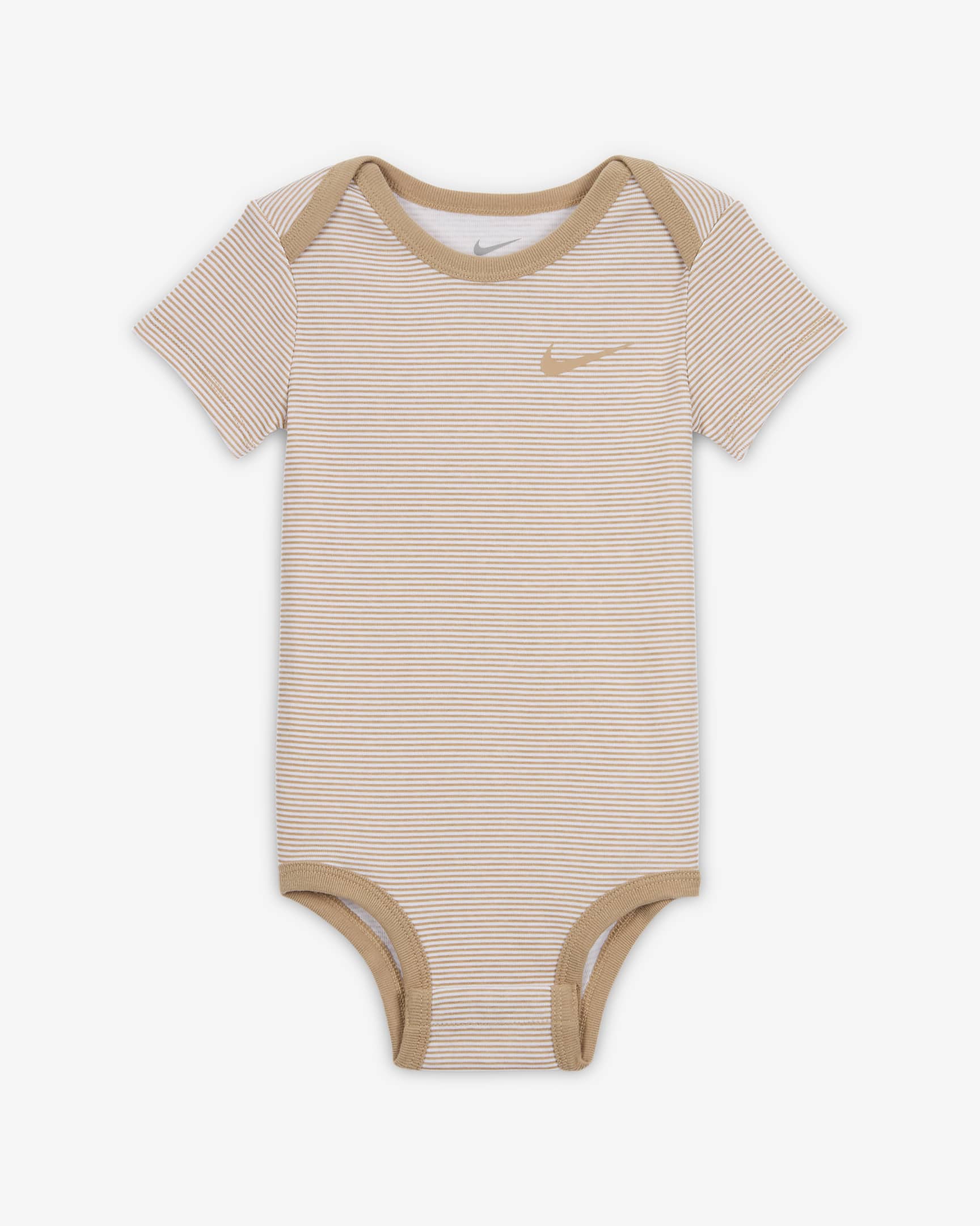 Nike Baby Essentials Baby (12-24M) 3-Piece Bodysuit Set - Pale Ivory