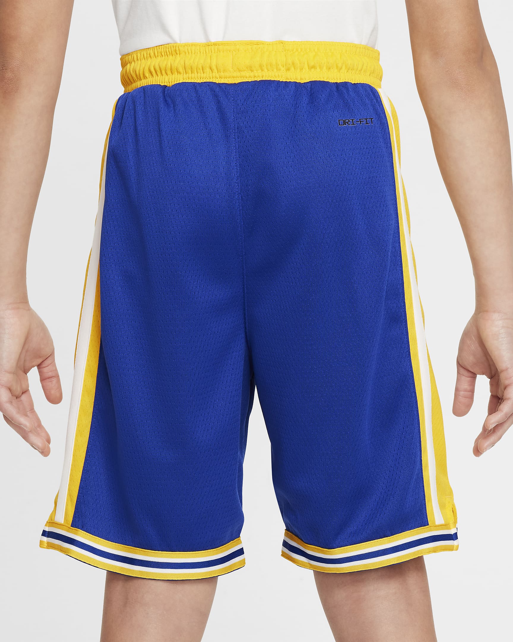 Golden State Warriors Nike Dri-FIT NBA Swingman Shorts für ältere Kinder - Rush Blue