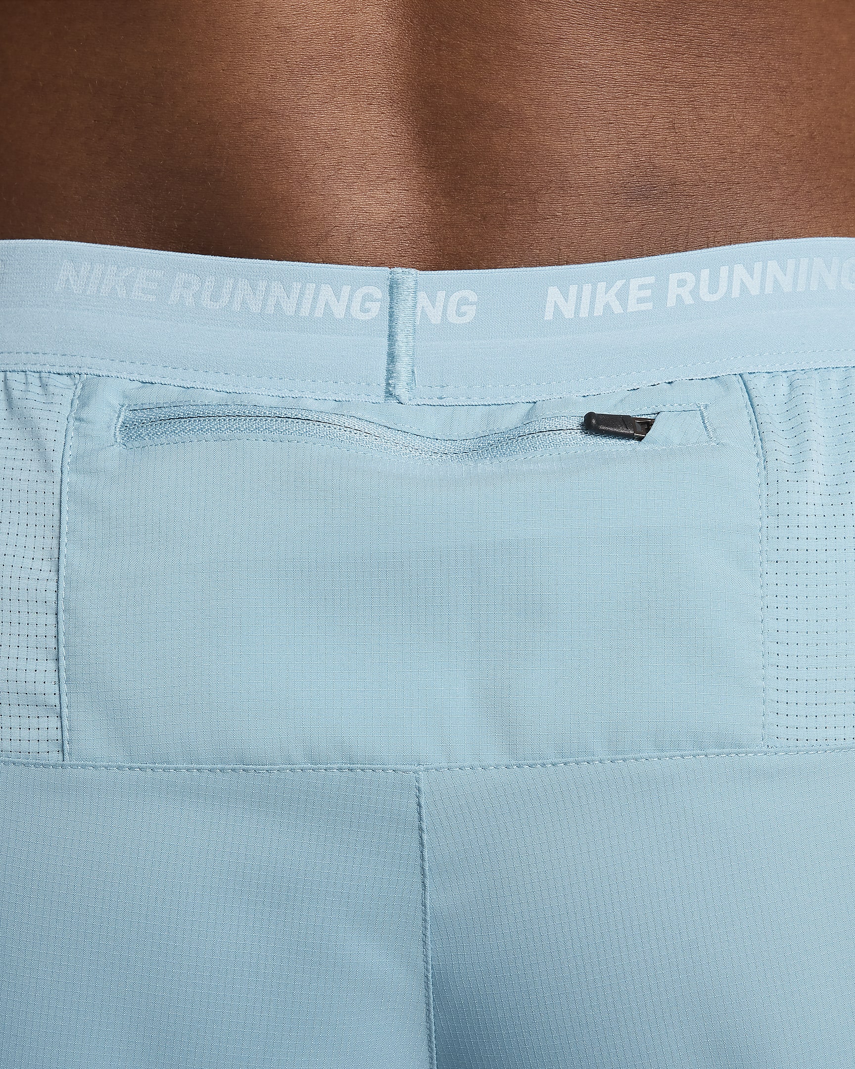 Shorts da running 2 in 1 18 cm Dri-FIT Nike Stride – Uomo - Denim Turquoise/Denim Turquoise/Nero