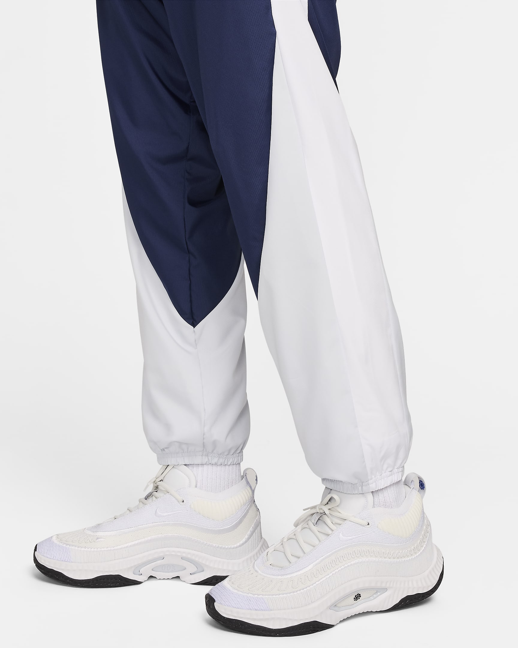 Nike Starting 5 kosárlabdás férfinadrág - Midnight Navy/Pure Platinum/Fehér/Fehér