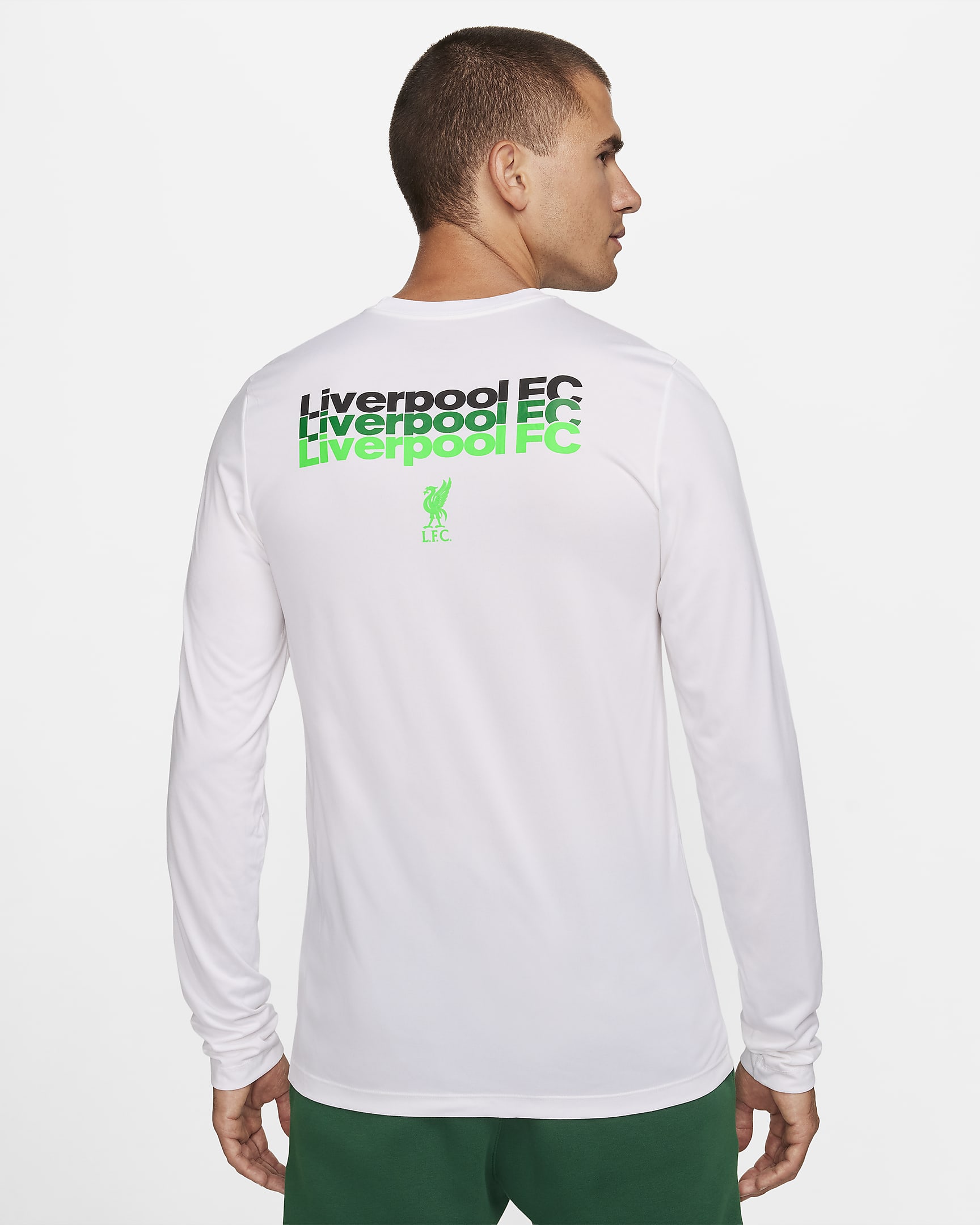 Liverpool F.C. Legend Men's Nike Football LongSleeve TShirt. Nike BG