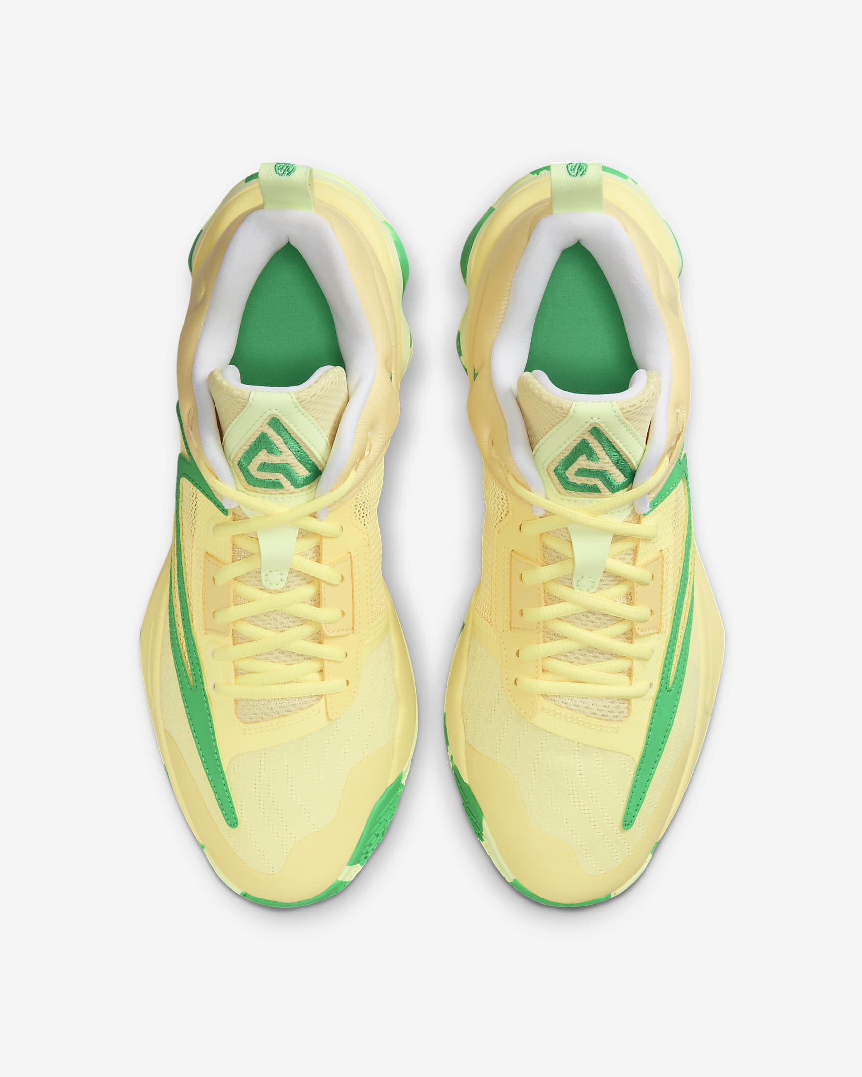 Basketbalové boty Giannis Immortality 3 - Soft Yellow/Barely Volt/Light Laser Orange/Green Shock