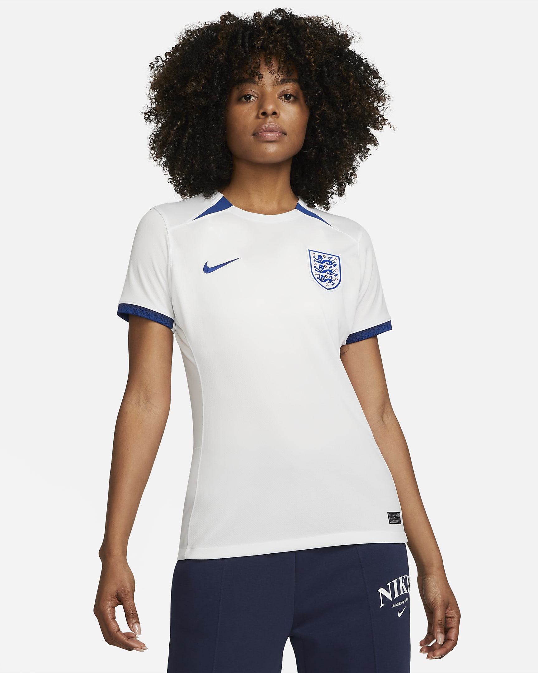 England 2023 Stadium Home Women's Nike Dri-FIT Football Shirt. Nike SG