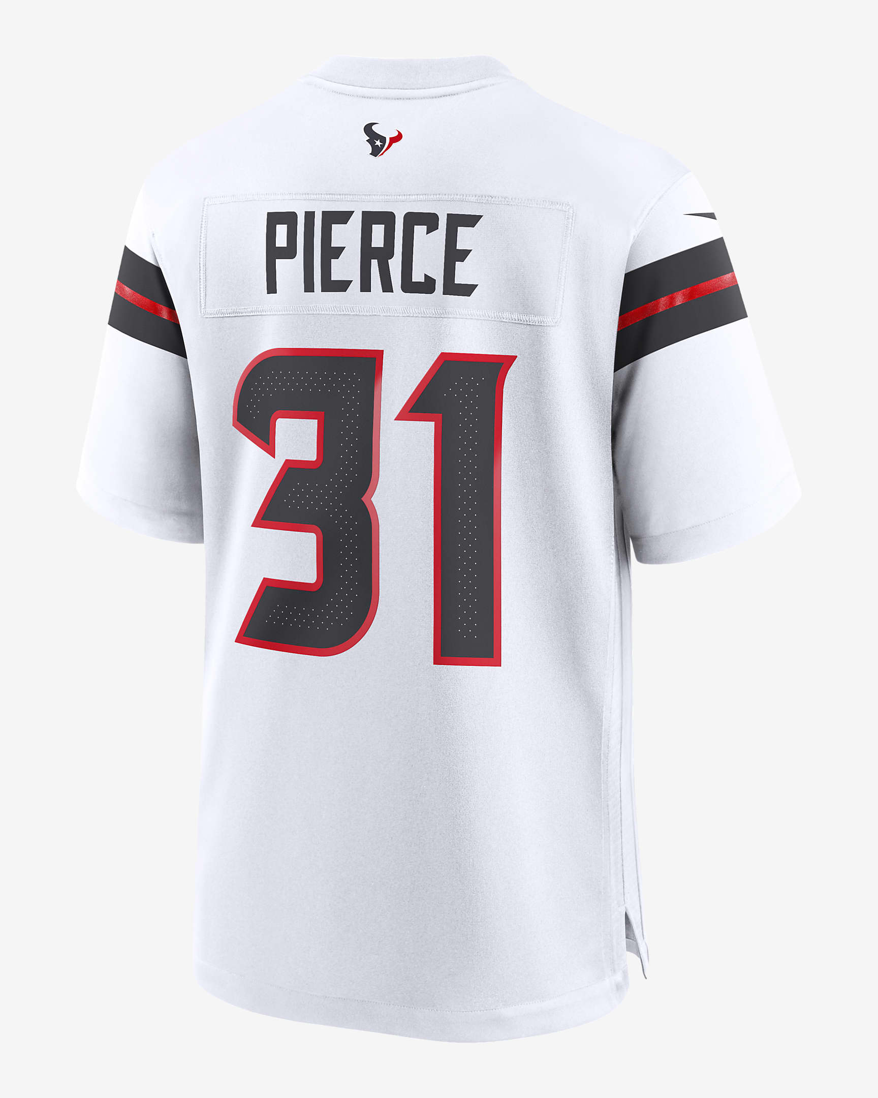 Jersey de fútbol americano Nike de la NFL Game para hombre Dameon Pierce Houston Texans - Blanco