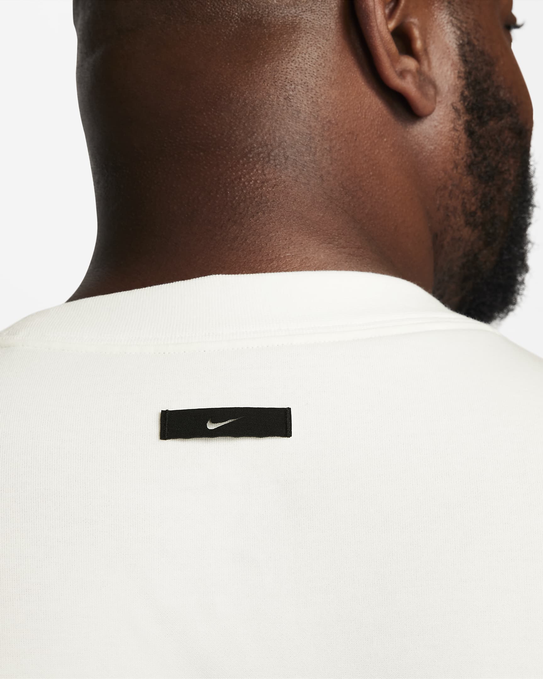 Felpa oversize a manica corta Nike Sportswear Tech Fleece Reimagined – Uomo - Sail