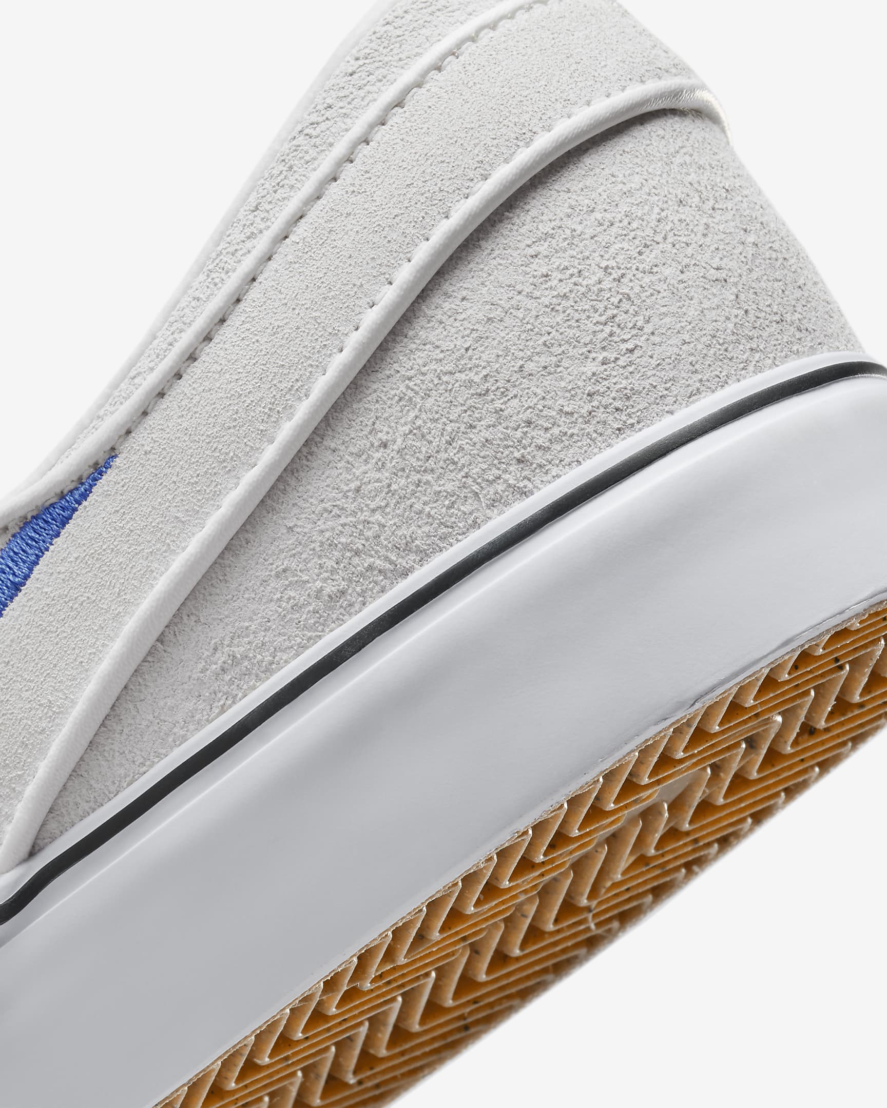 Nike SB Janoski+ Slip Skate Shoes - Summit White/Summit White/White/Hyper Royal