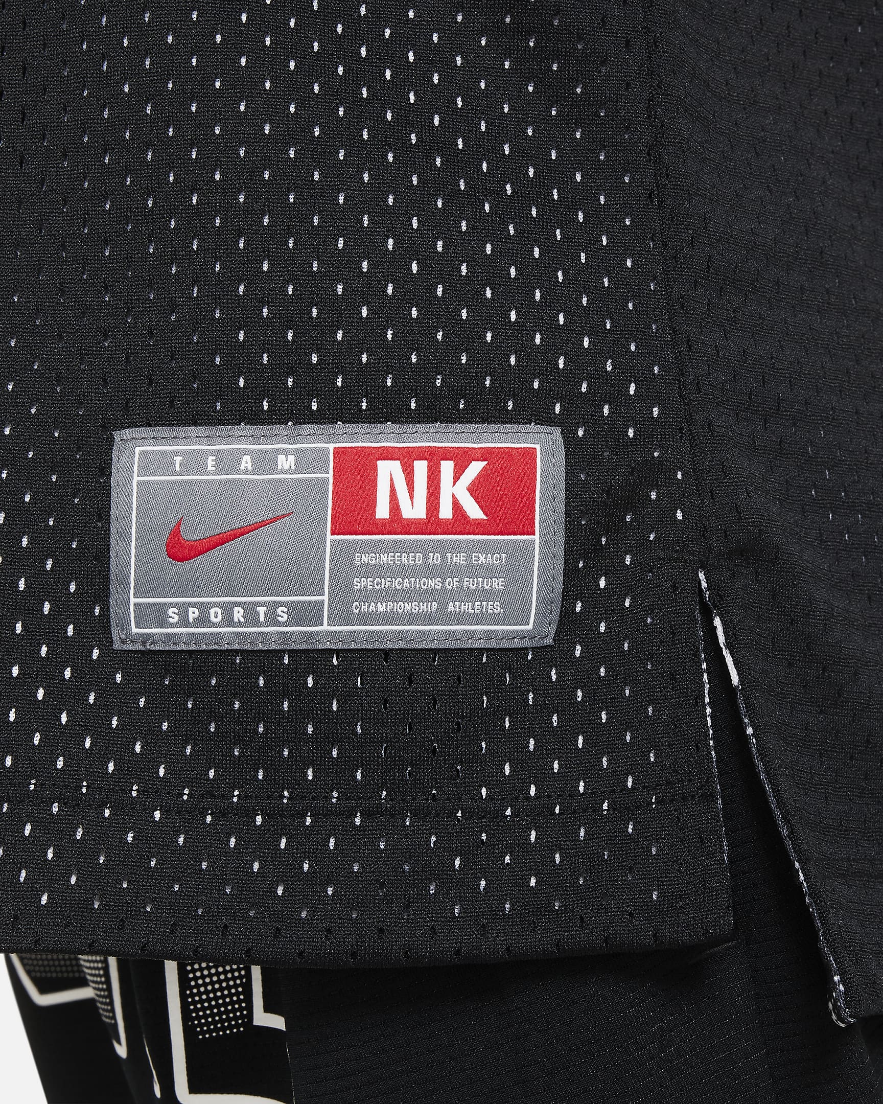 Nike Culture of Basketball Older Kids' Reversible Jersey - Black/Black/White