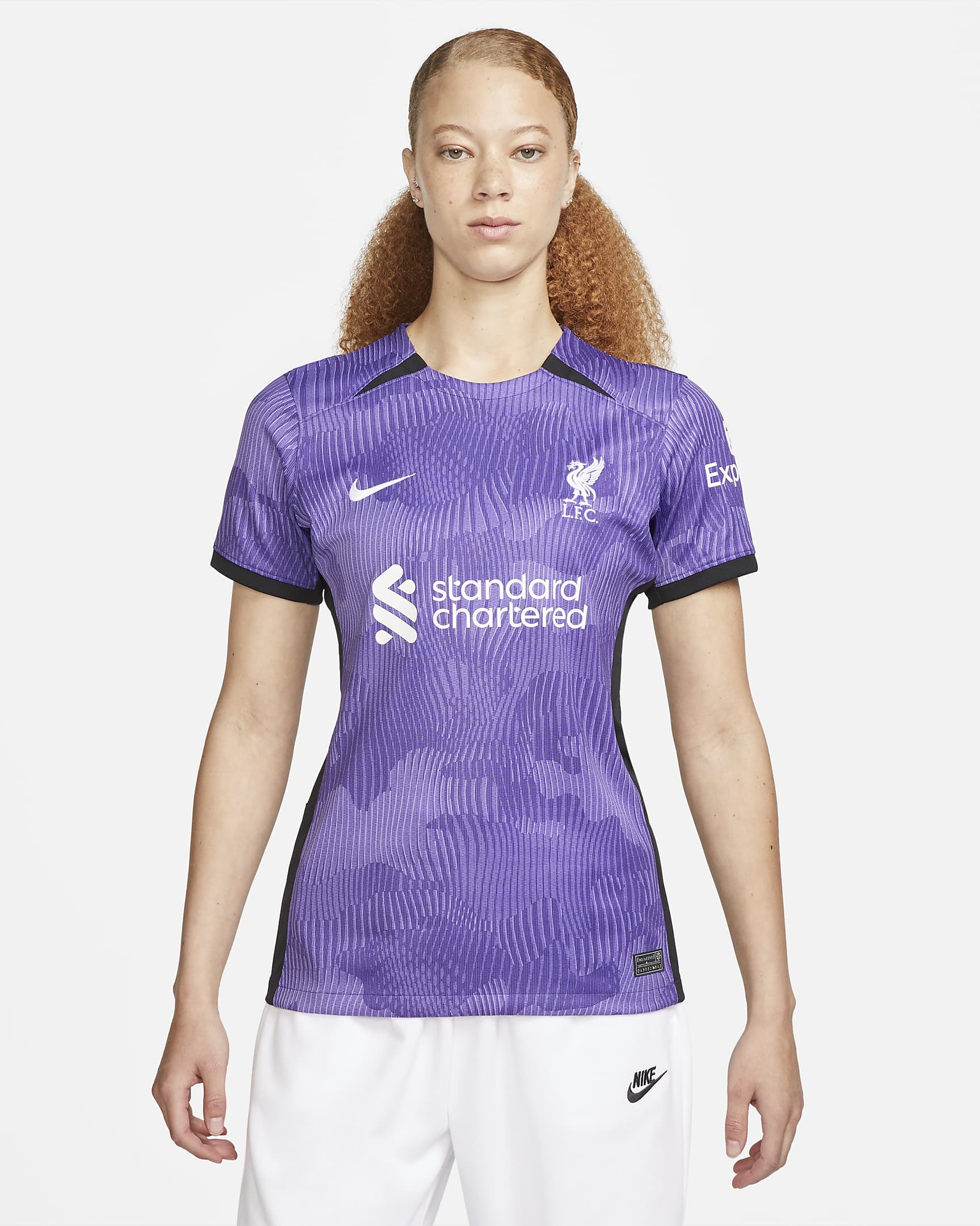 Liverpool F.C. 2023/24 Stadium Third Women's Nike Dri-FIT Football Shirt - Space Purple/White