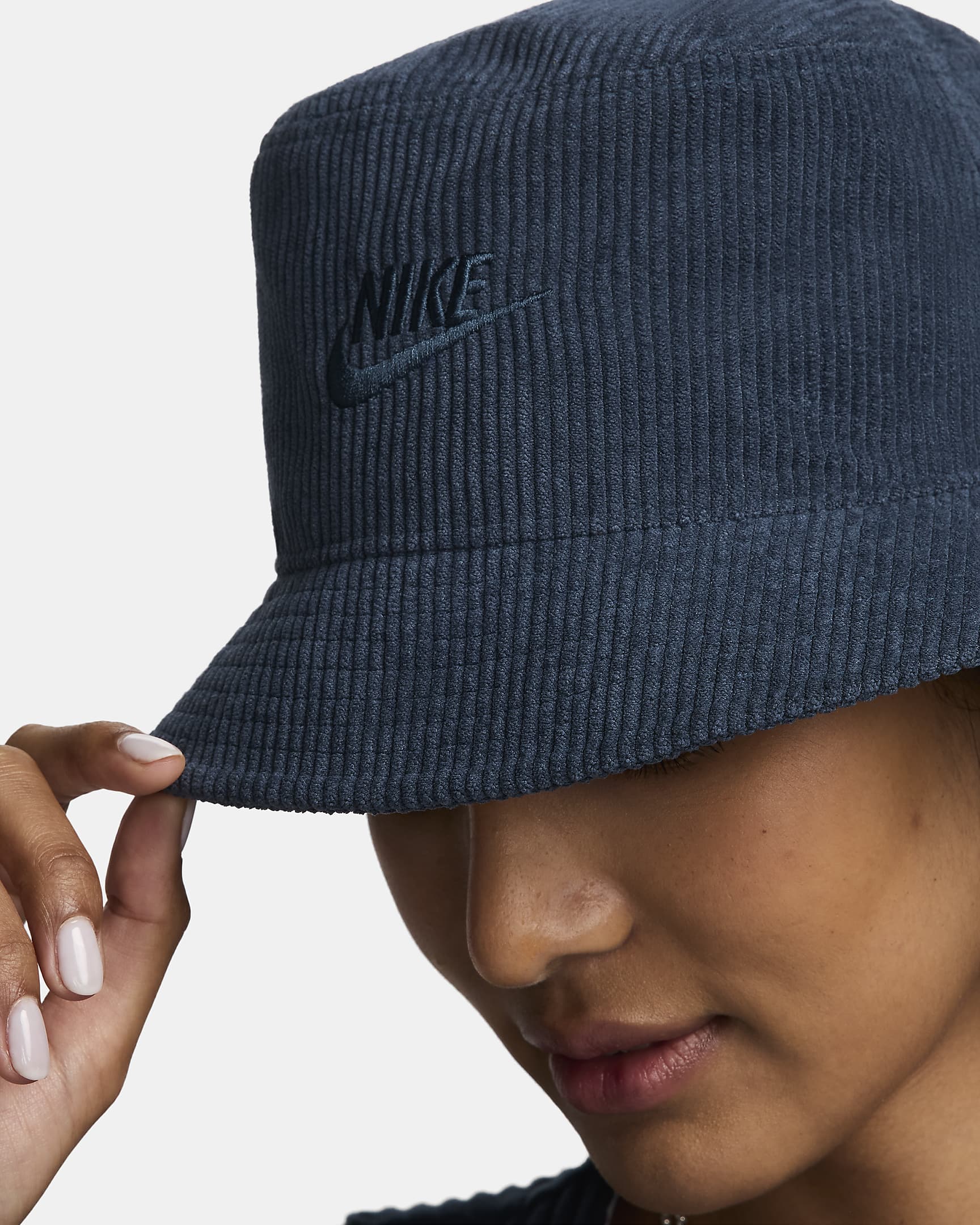 Nike Apex Corduroy Bucket Hat - Armory Navy/Armory Navy