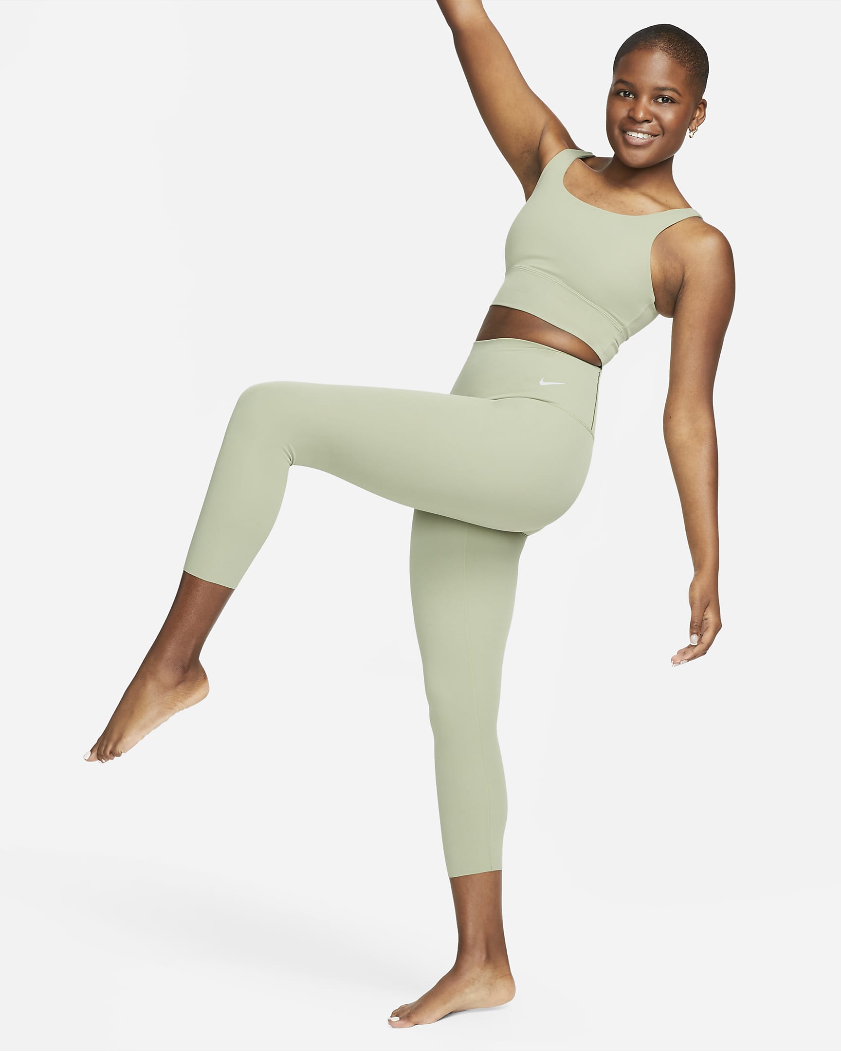 Nike Zenvy Women's GentleSupport HighWaisted Cropped Leggings.