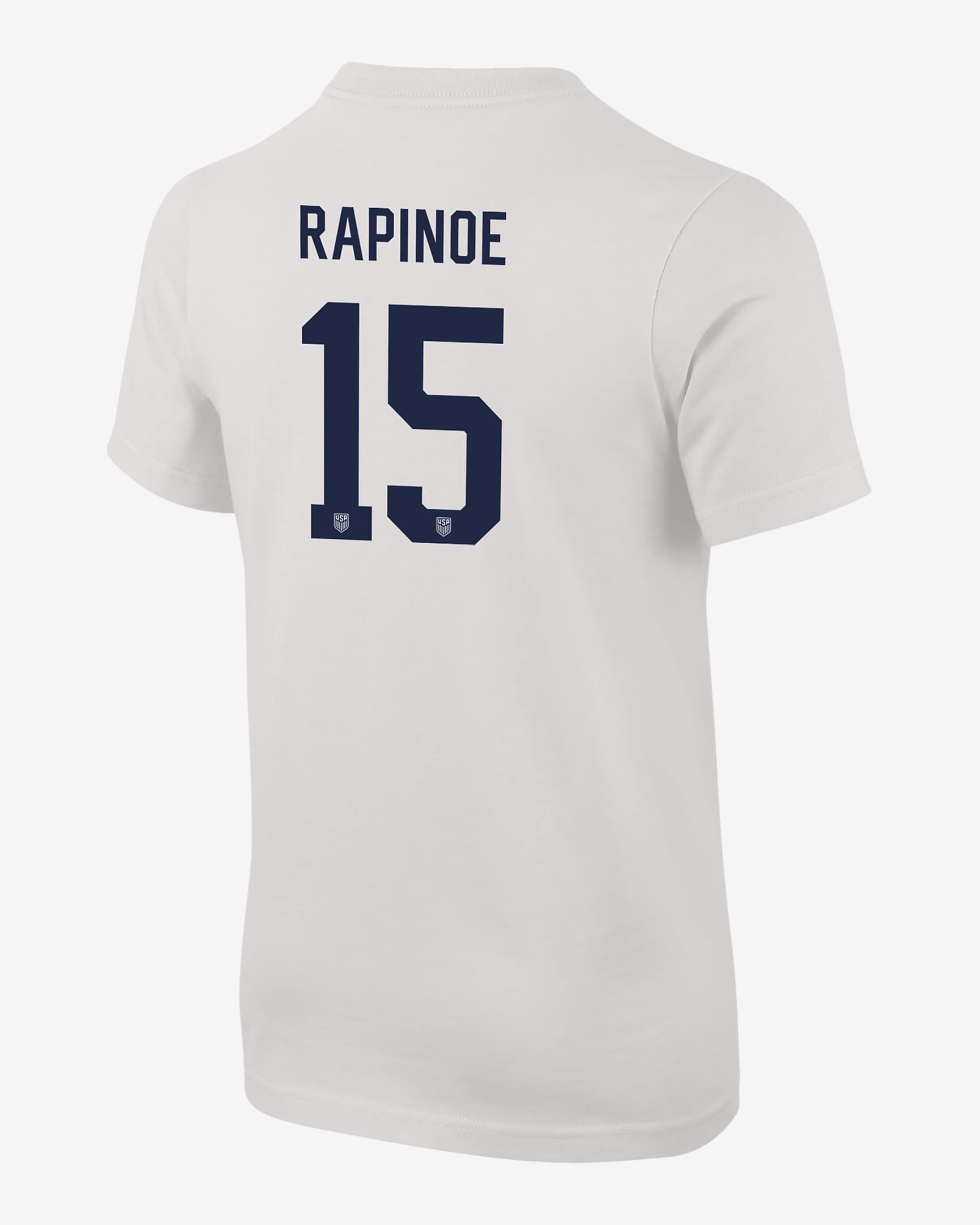 Megan Rapinoe USWNT Big Kids' Nike Soccer T-Shirt - White