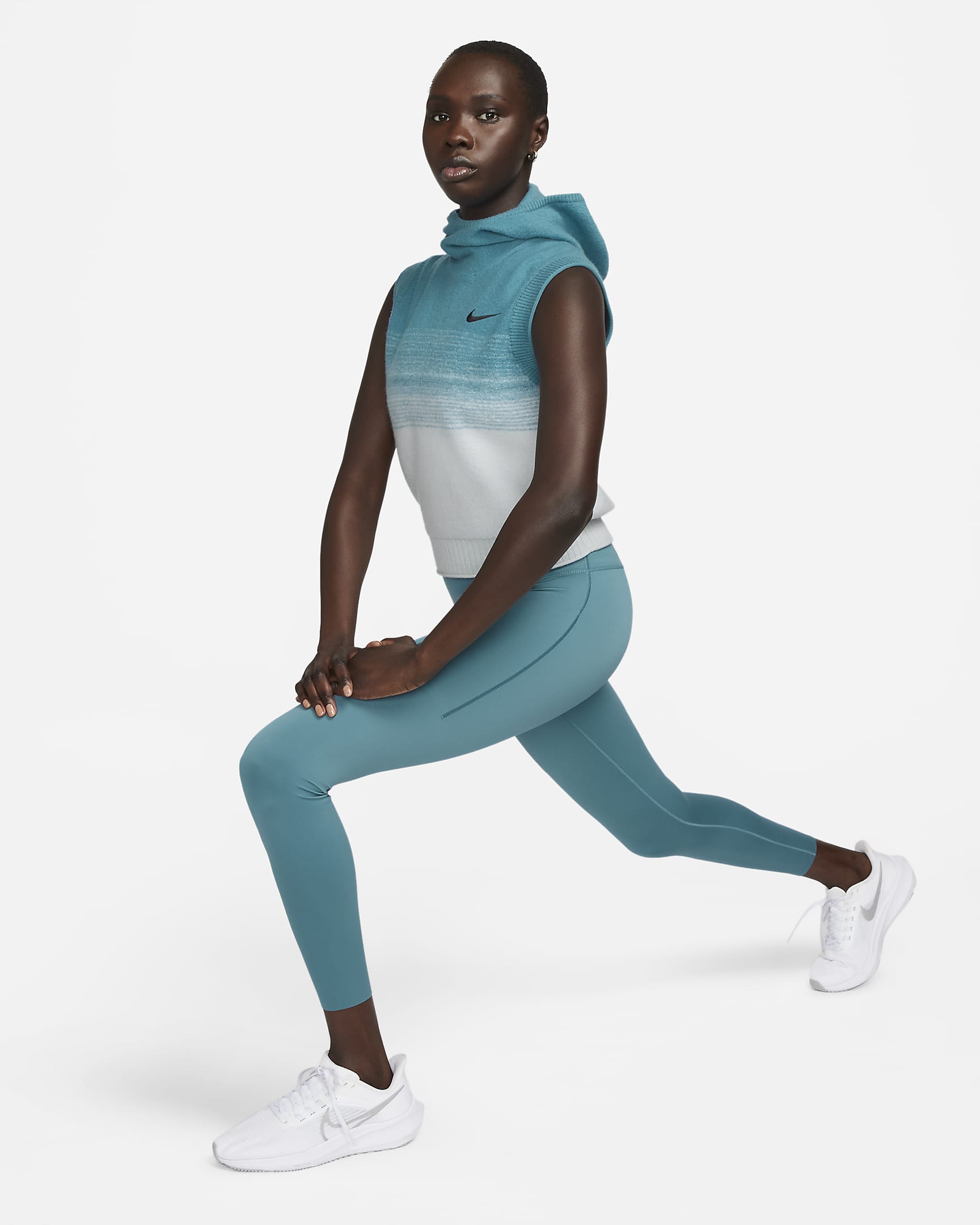 womens nike running gilet