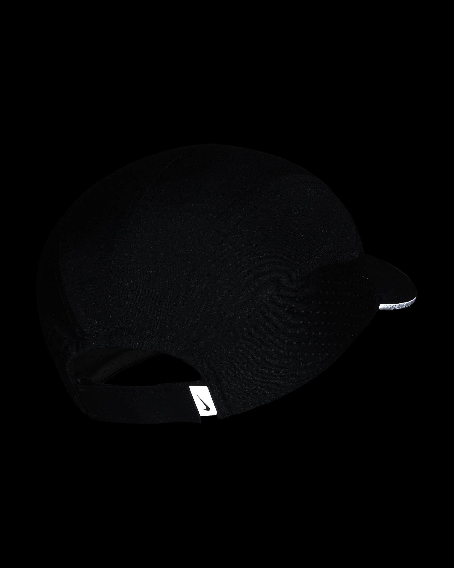 Gorra reflejante desestructurada Nike Dri-FIT ADV Fly - Negro/Antracita