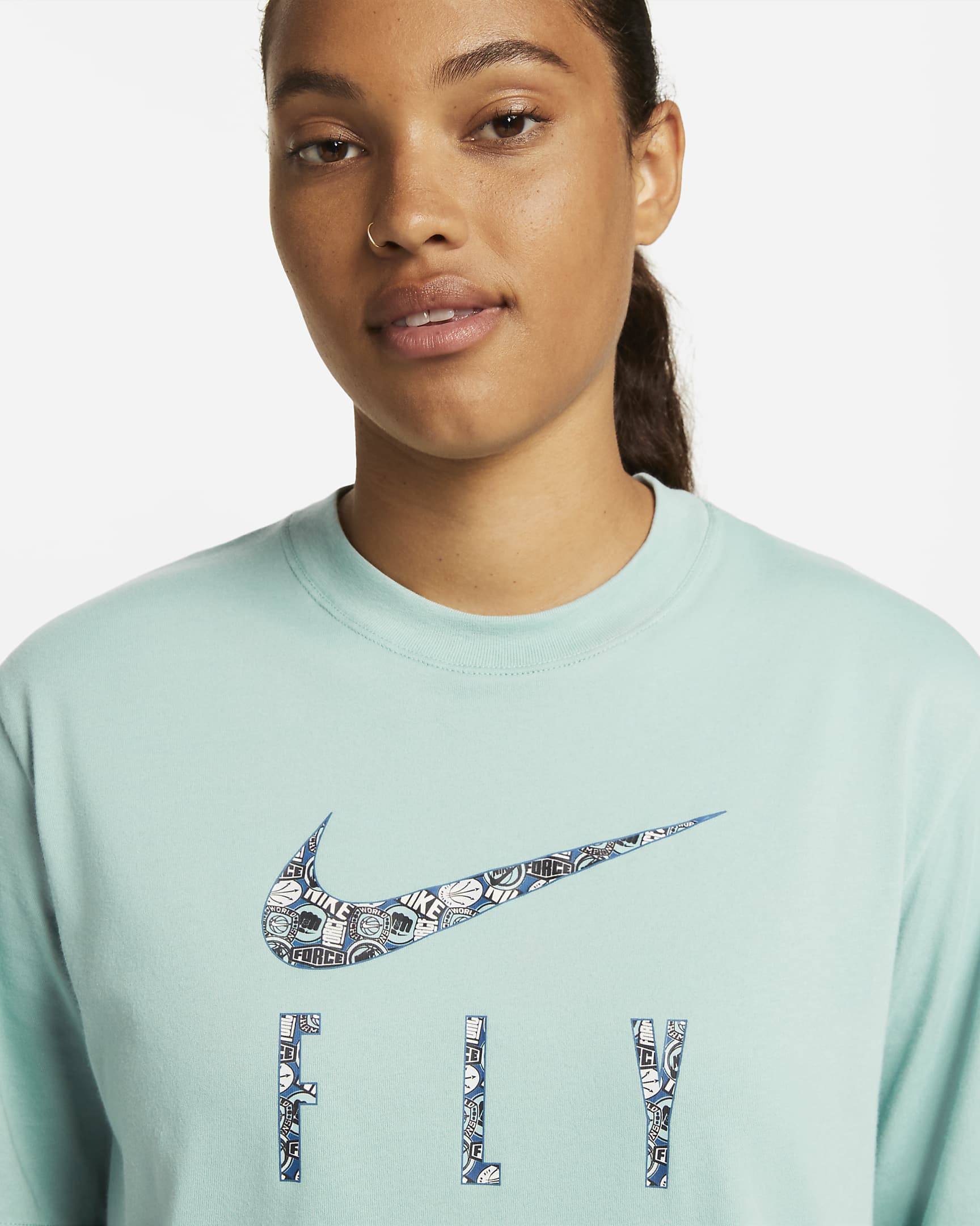 Nike Dri-FIT Swoosh Fly Women's T-Shirt. Nike UK