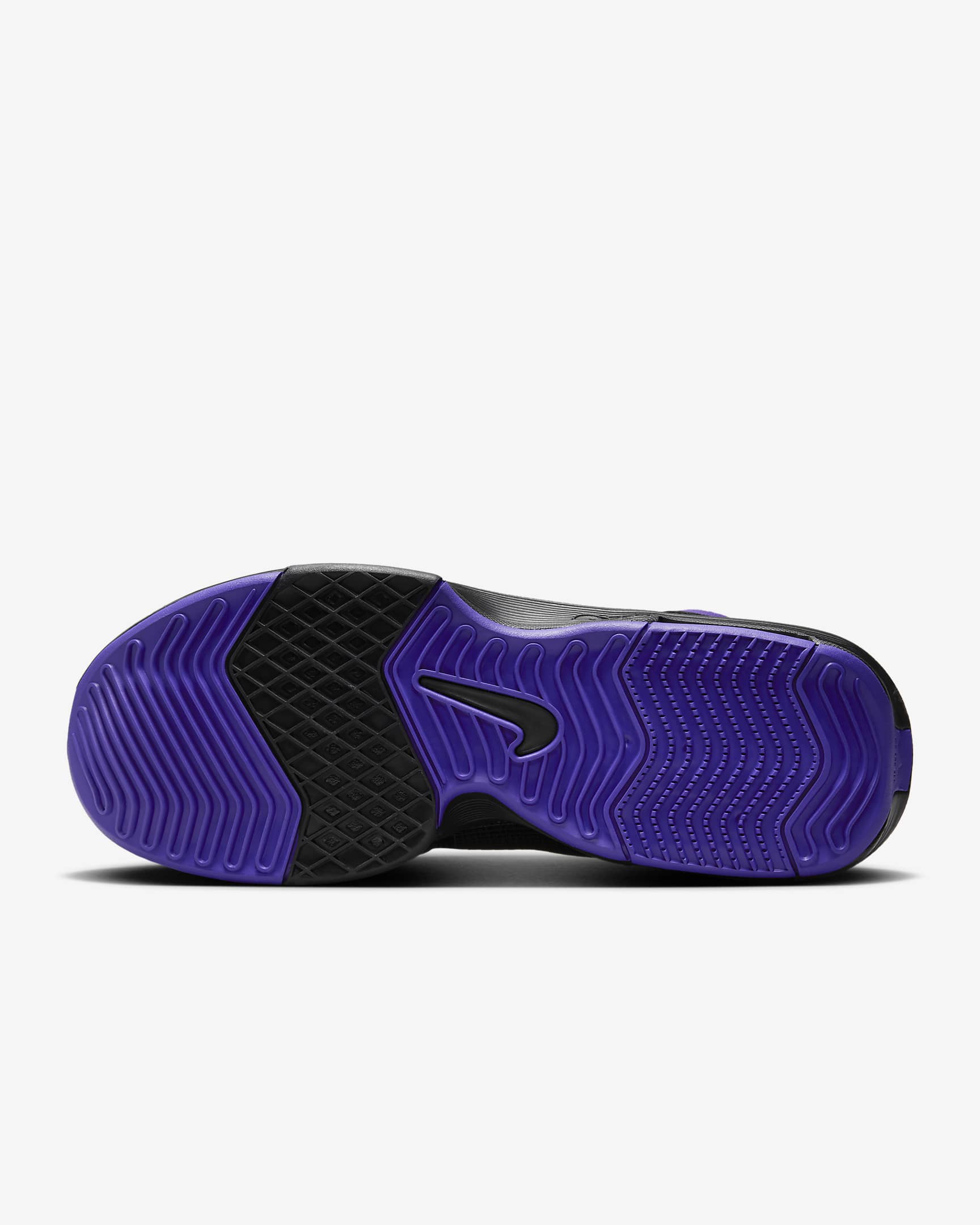 Calzado de básquetbol LeBron Witness 8 - Negro/Morado campo/Oro universitario