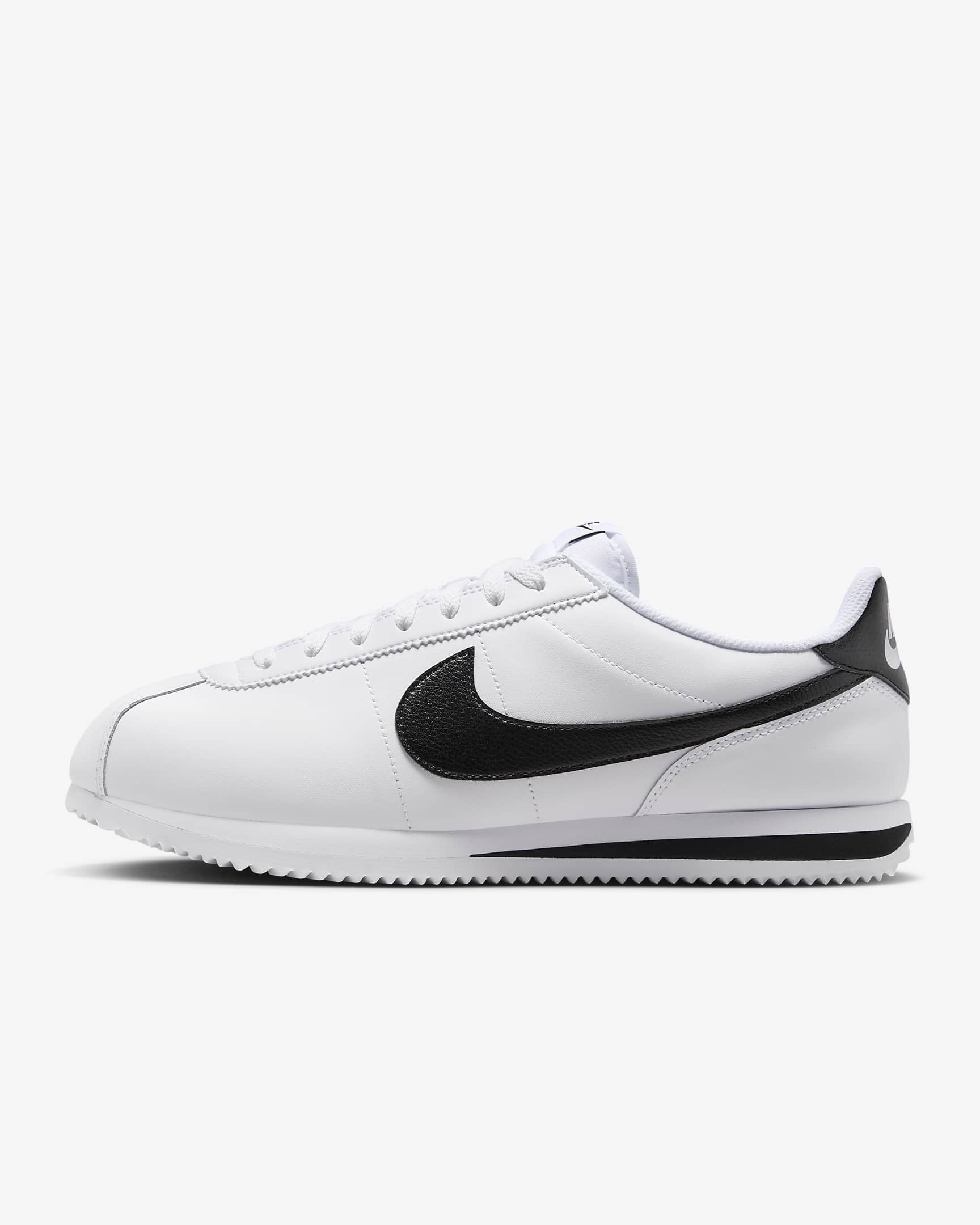 Nike Cortez Herrenschuh - Weiß/Schwarz