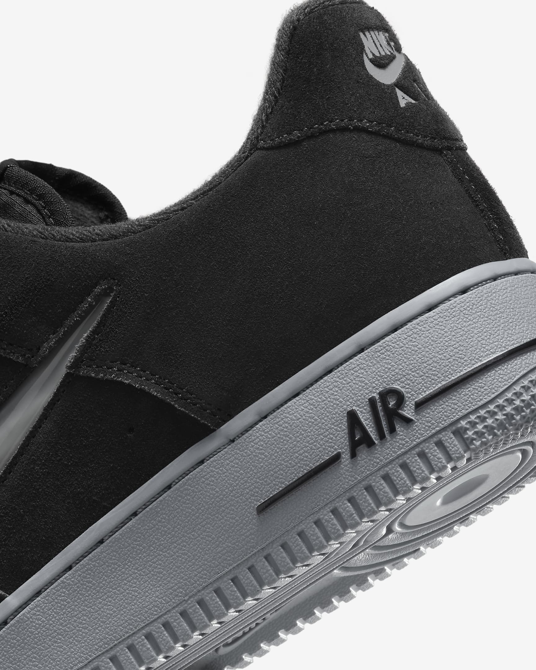 Chaussure Nike Air Force 1 pour homme - Noir/Cool Grey