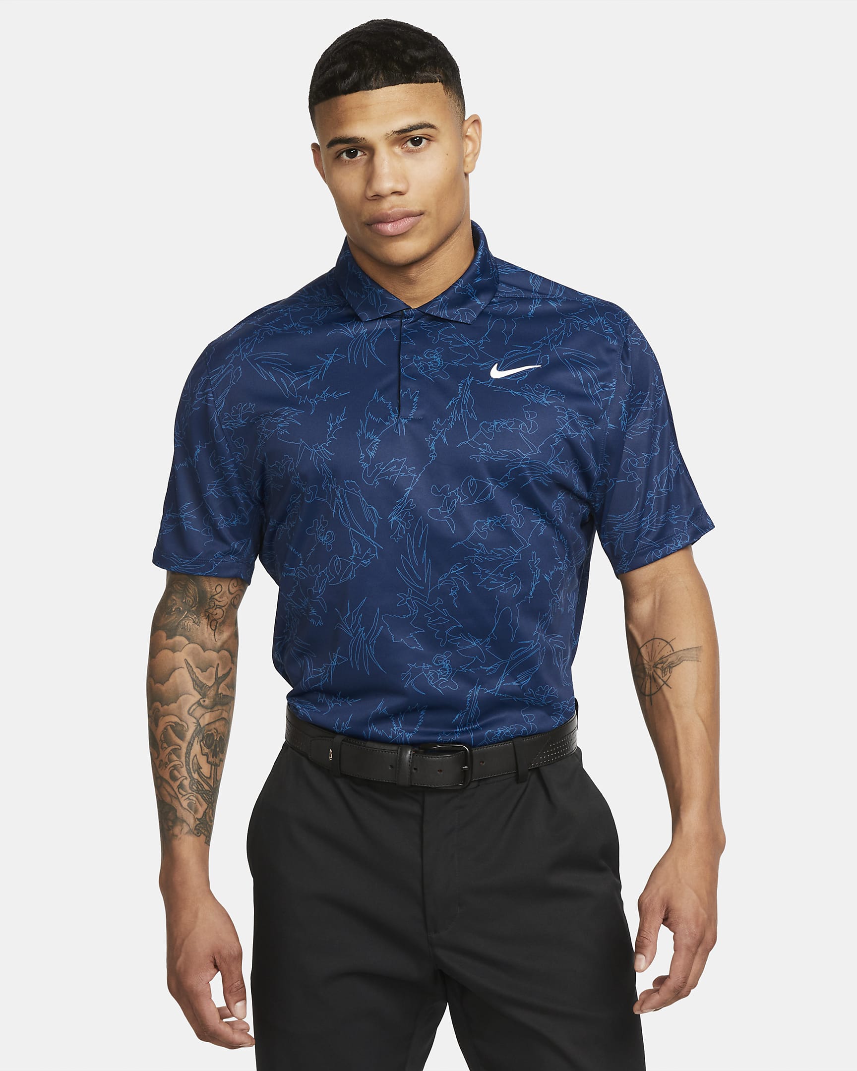 Polo de golf Nike Dri-FIT ADV para hombre Tiger Woods. Nike.com