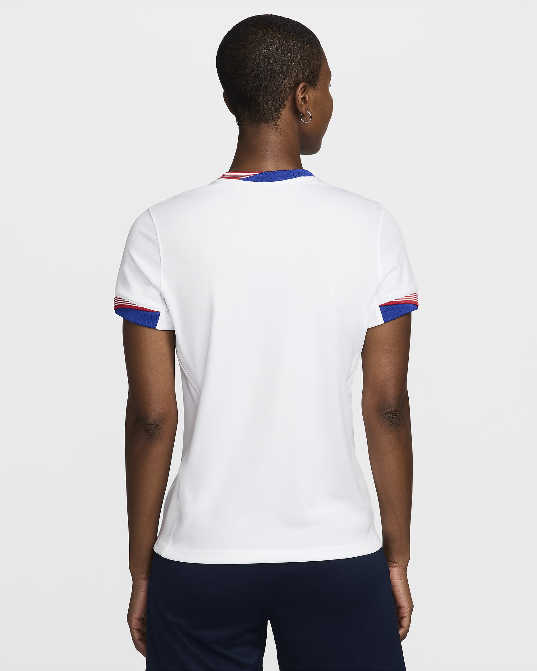 Jersey de fútbol Nike Dri-FIT Replica del USWNT local 2024 Stadium para mujer - Blanco/Blanco