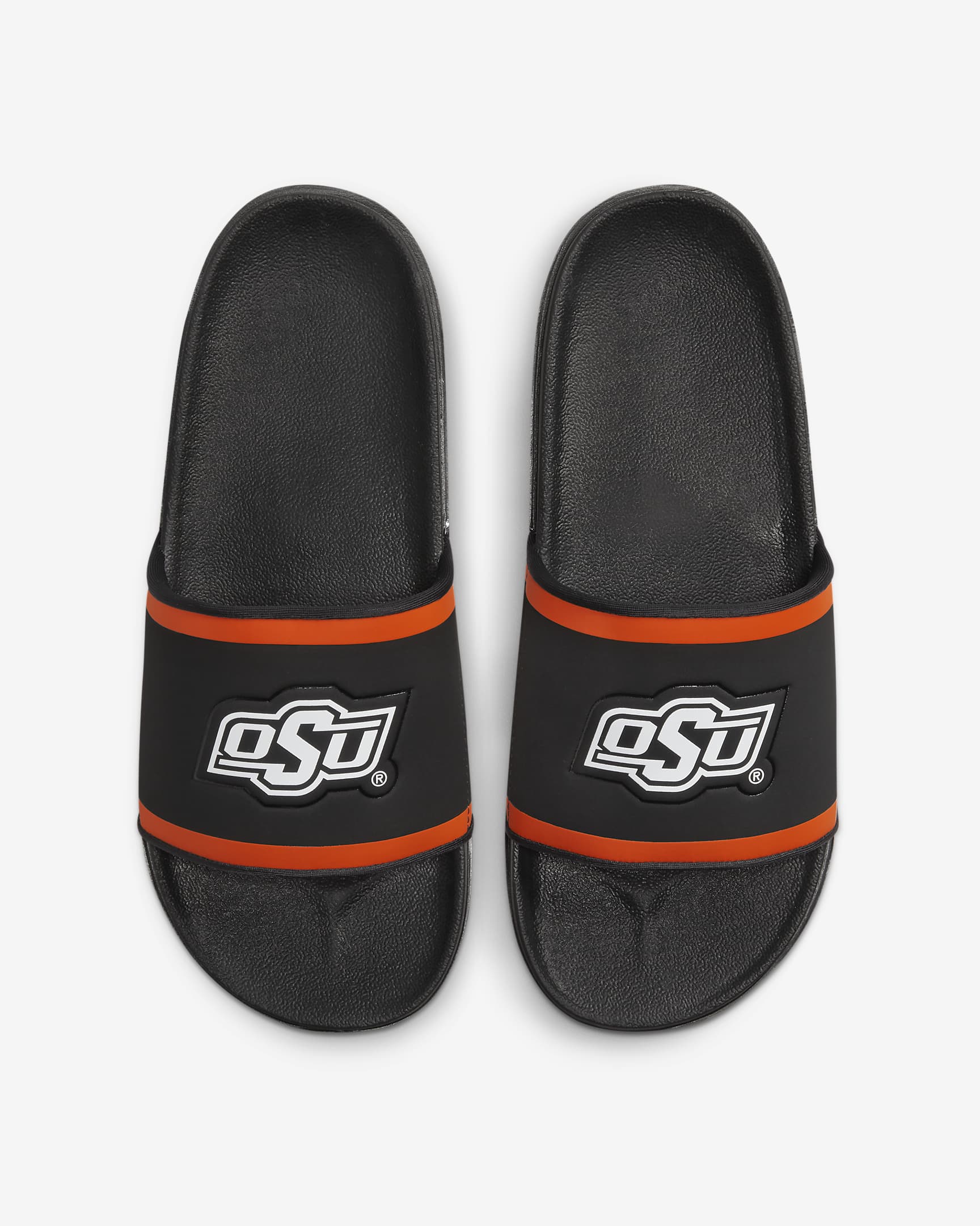 Chancla Nike Offcourt (Oklahoma State) - Negro/Naranja total/Blanco