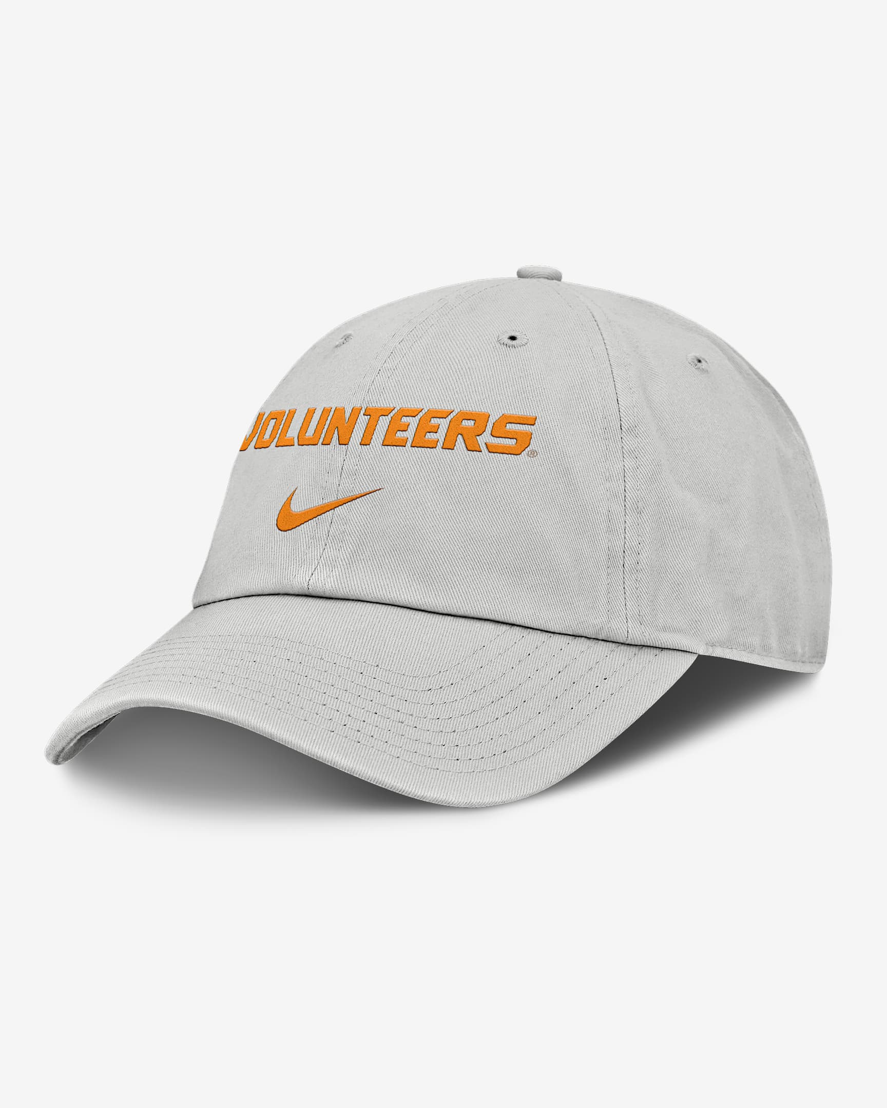 Gorra universitaria Nike ajustable para hombre Tennessee Off-Field Club Gameday - Gris