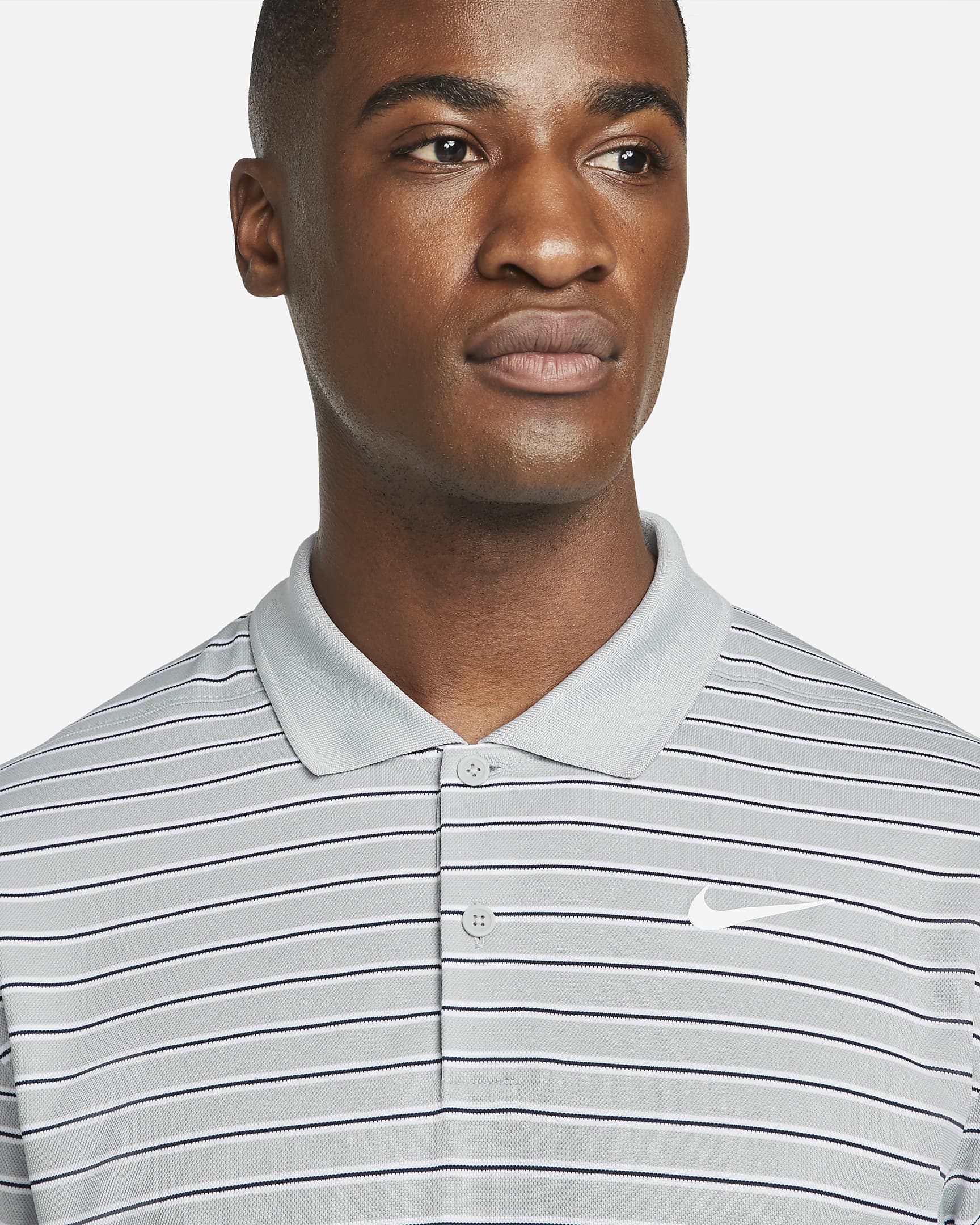 Nike DriFIT Victory Men's Striped Golf Polo. Nike DK