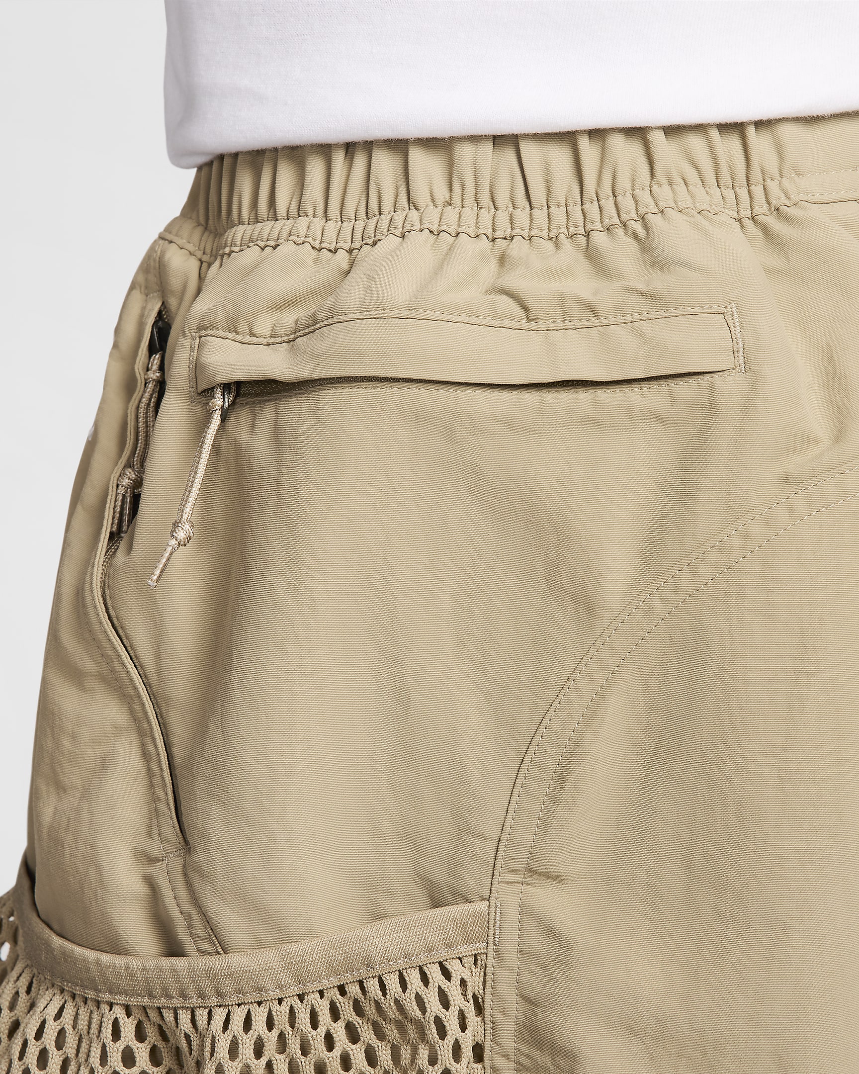 Nike ACG "Snowgrass" Men's Cargo Shorts - Khaki/Light Iron Ore/Summit White