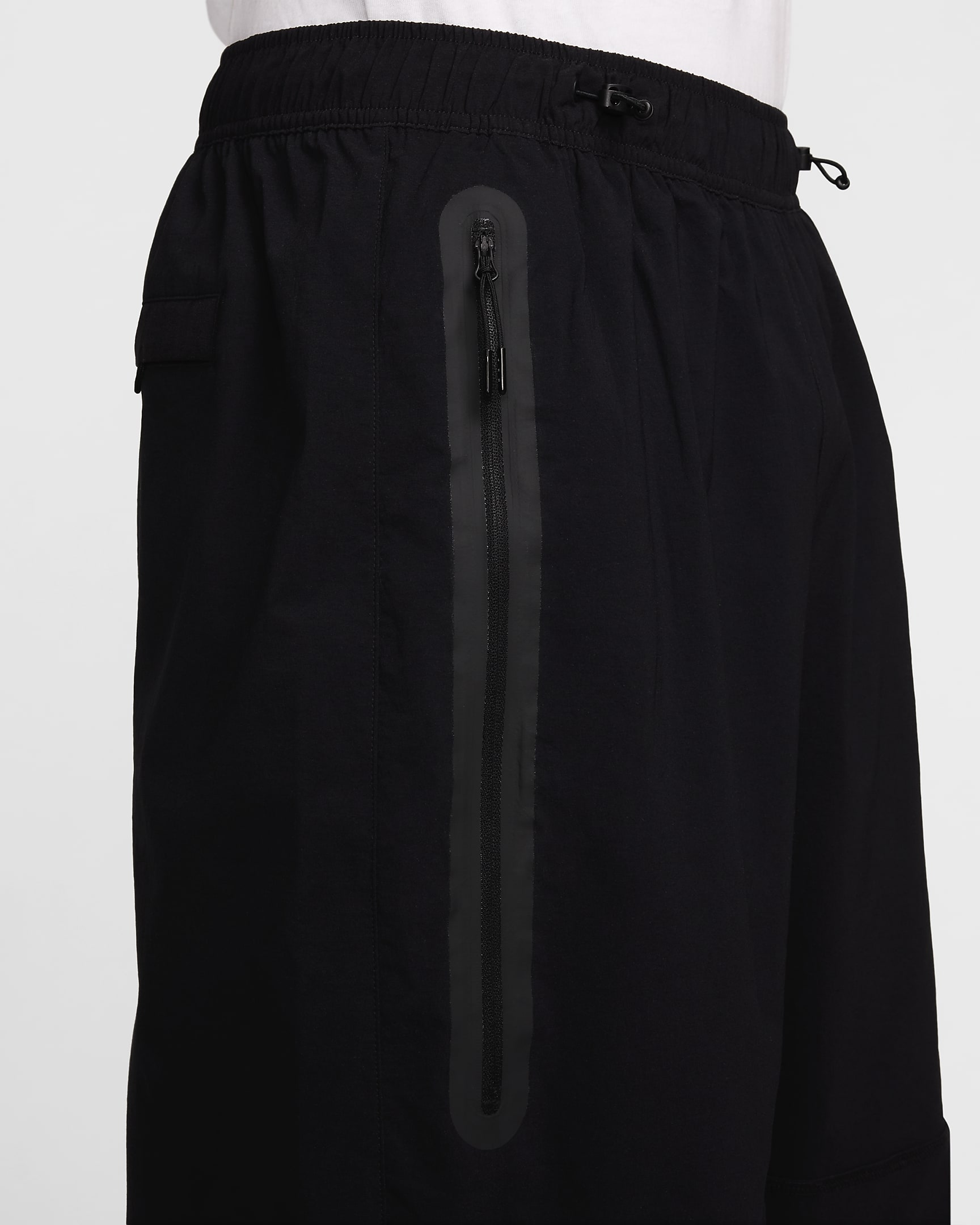 Nike Tech Pantalón oversize de tejido Woven - Hombre - Negro/Negro/Negro