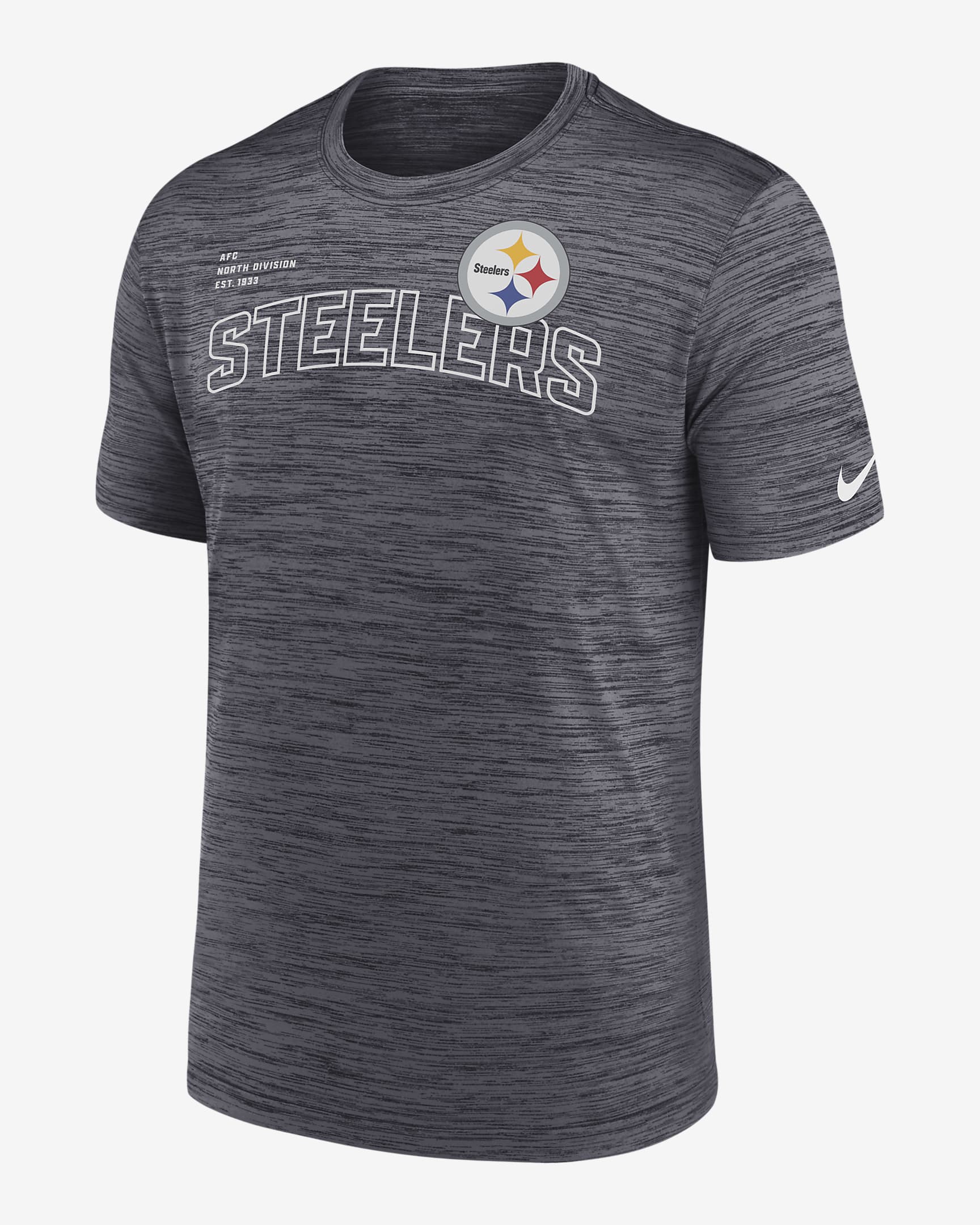 Pittsburgh Steelers Velocity Arch Men's Nike NFL T-Shirt. Nike.com