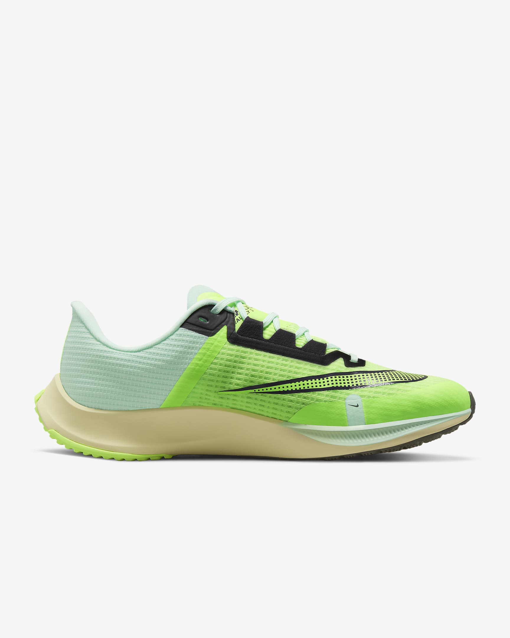 Nike Rival Fly 3 Men's Road Racing Shoes - Ghost Green/Mint Foam/Coconut Milk/Cave Purple