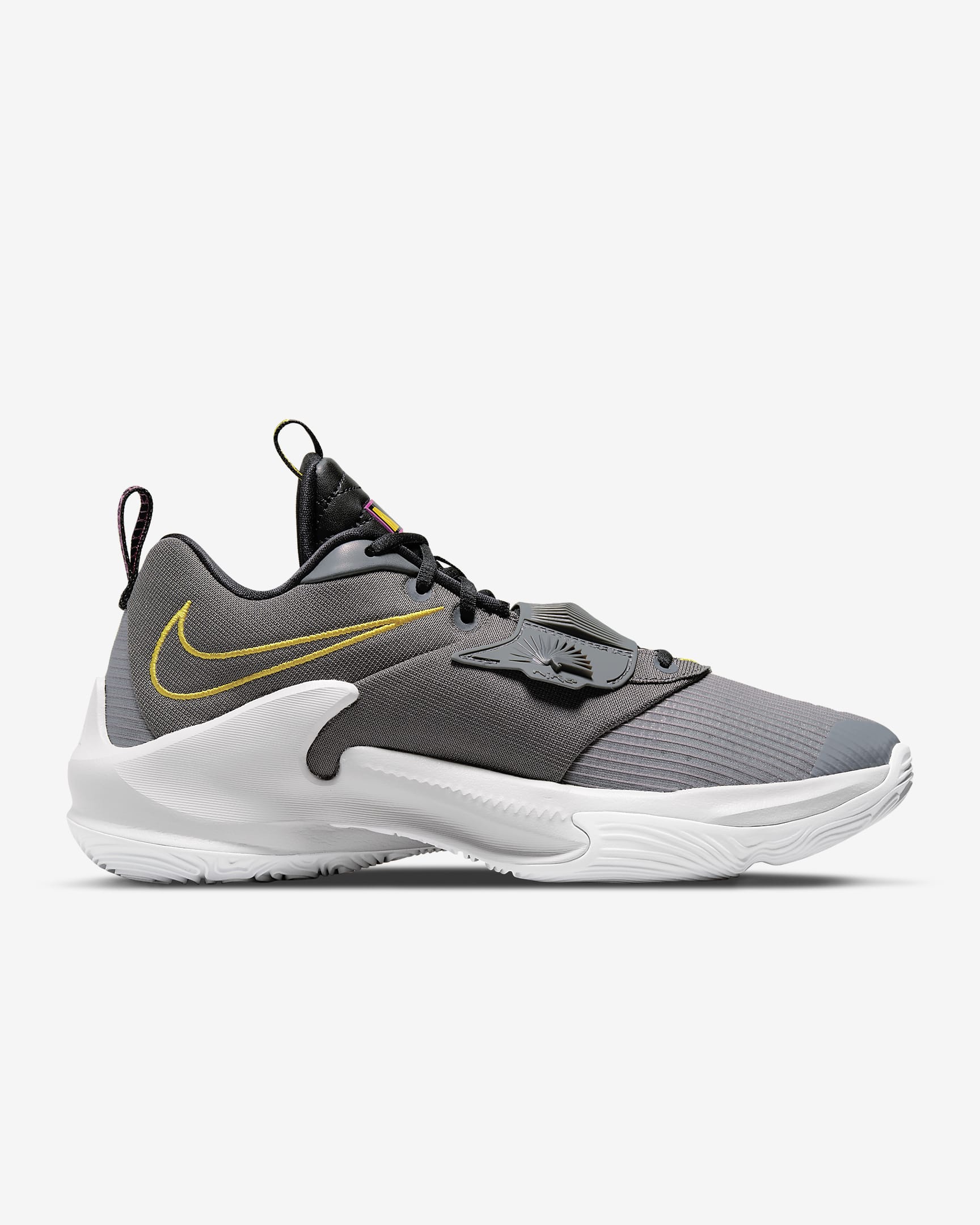 Freak 3 Basketball Shoes - Iron Grey/Vivid Sulphur/Particle Grey/Black