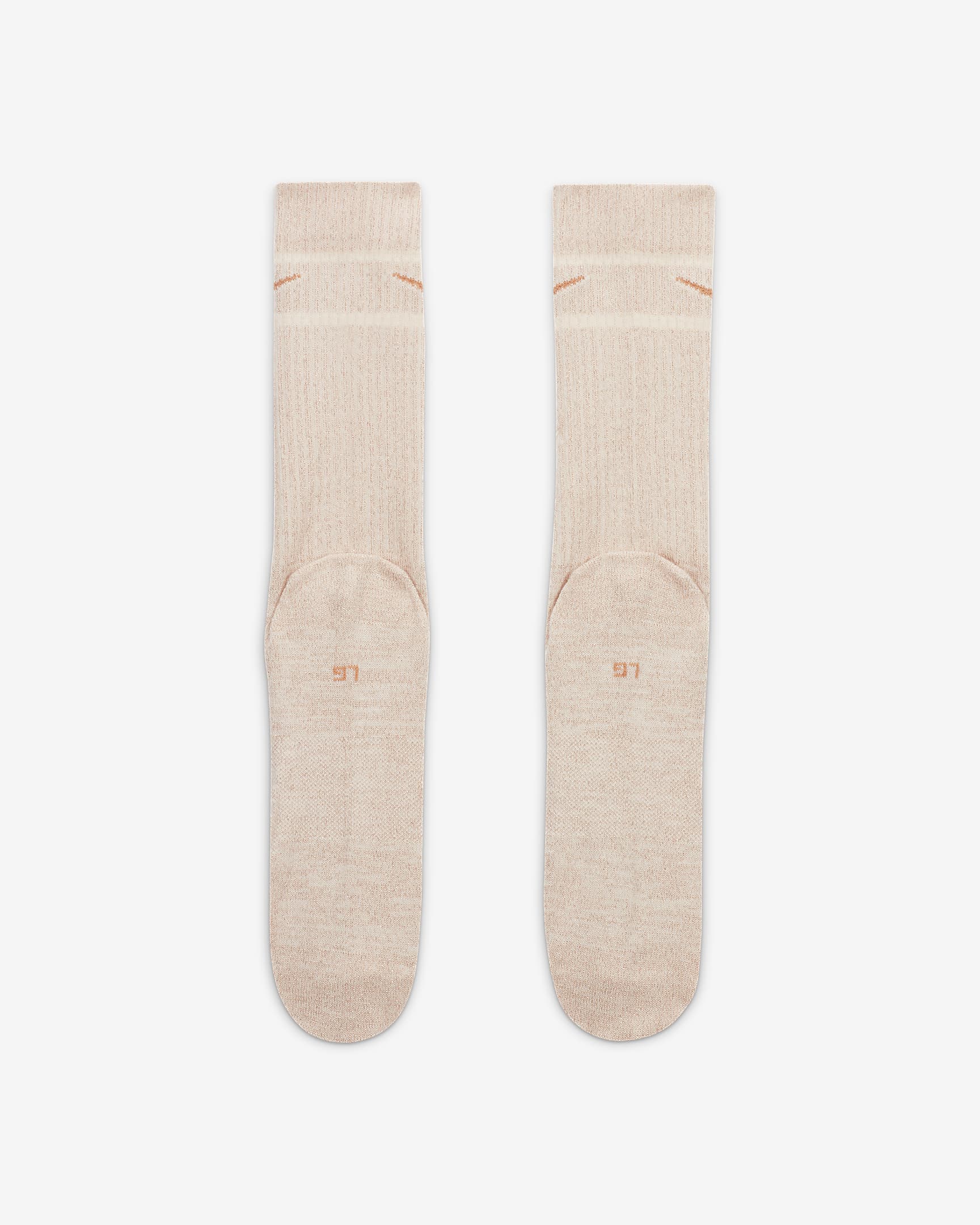 Nike Everyday Essential Metallic-Crew-Socken (1 Paar) - Guava Ice/Metallic Copper/Amber Brown