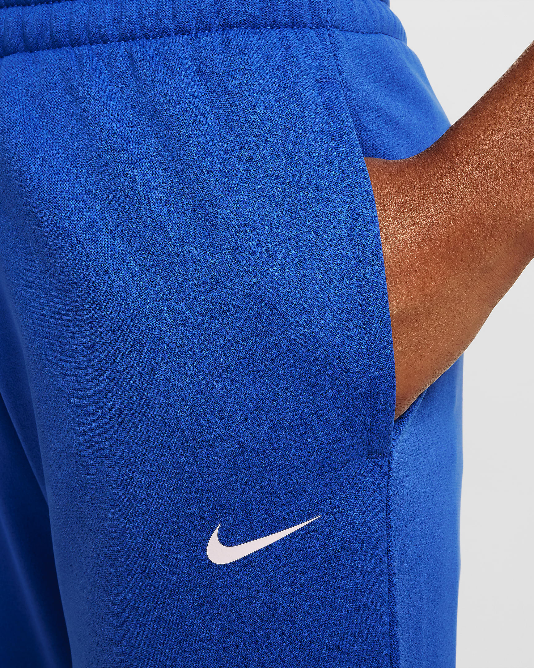 Nike Multi Stain Repel Big Kids' Therma-FIT Joggers - Game Royal/White