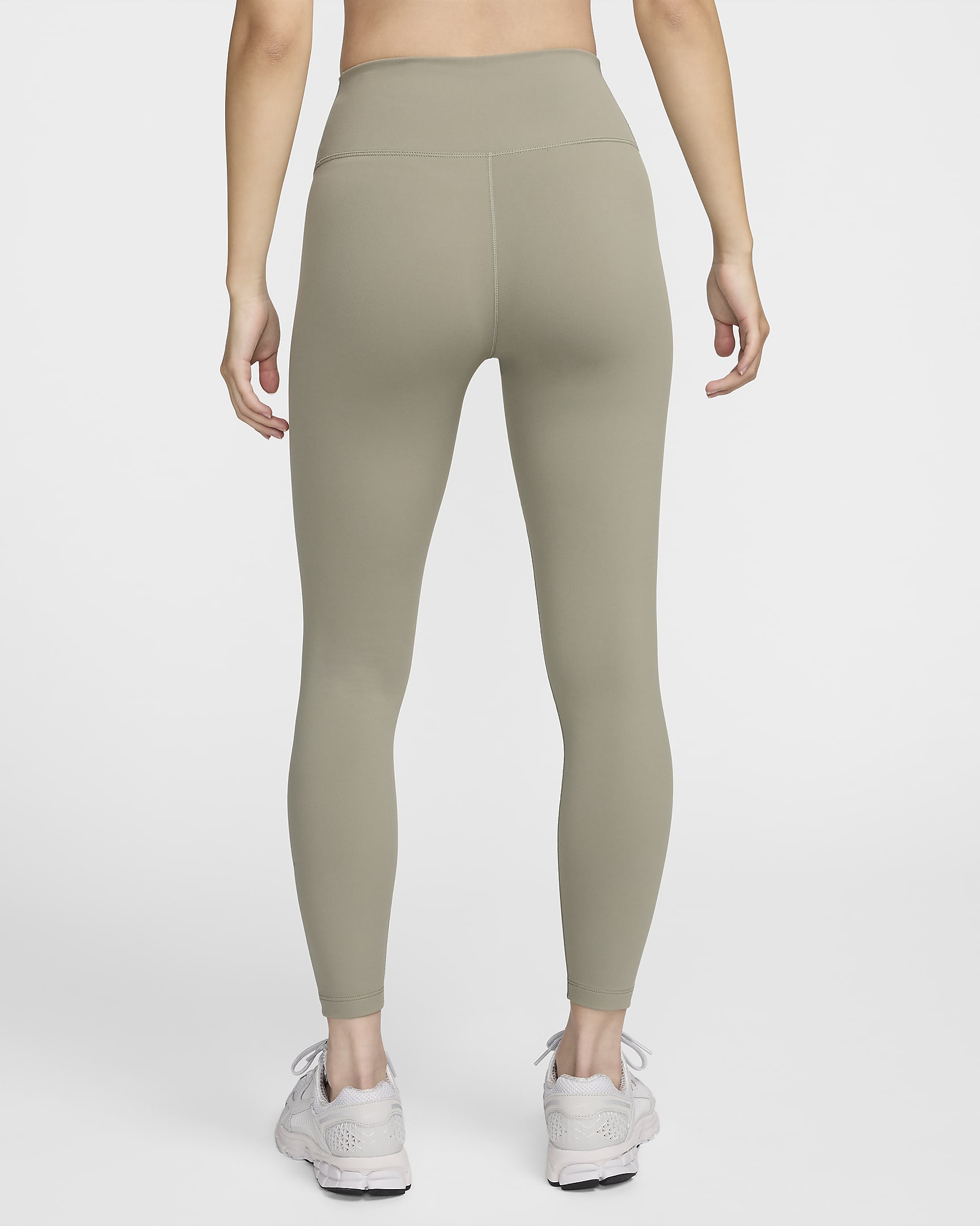 Nike One 7/8-Leggings mit hohem Bund für Damen - Light Army/Schwarz