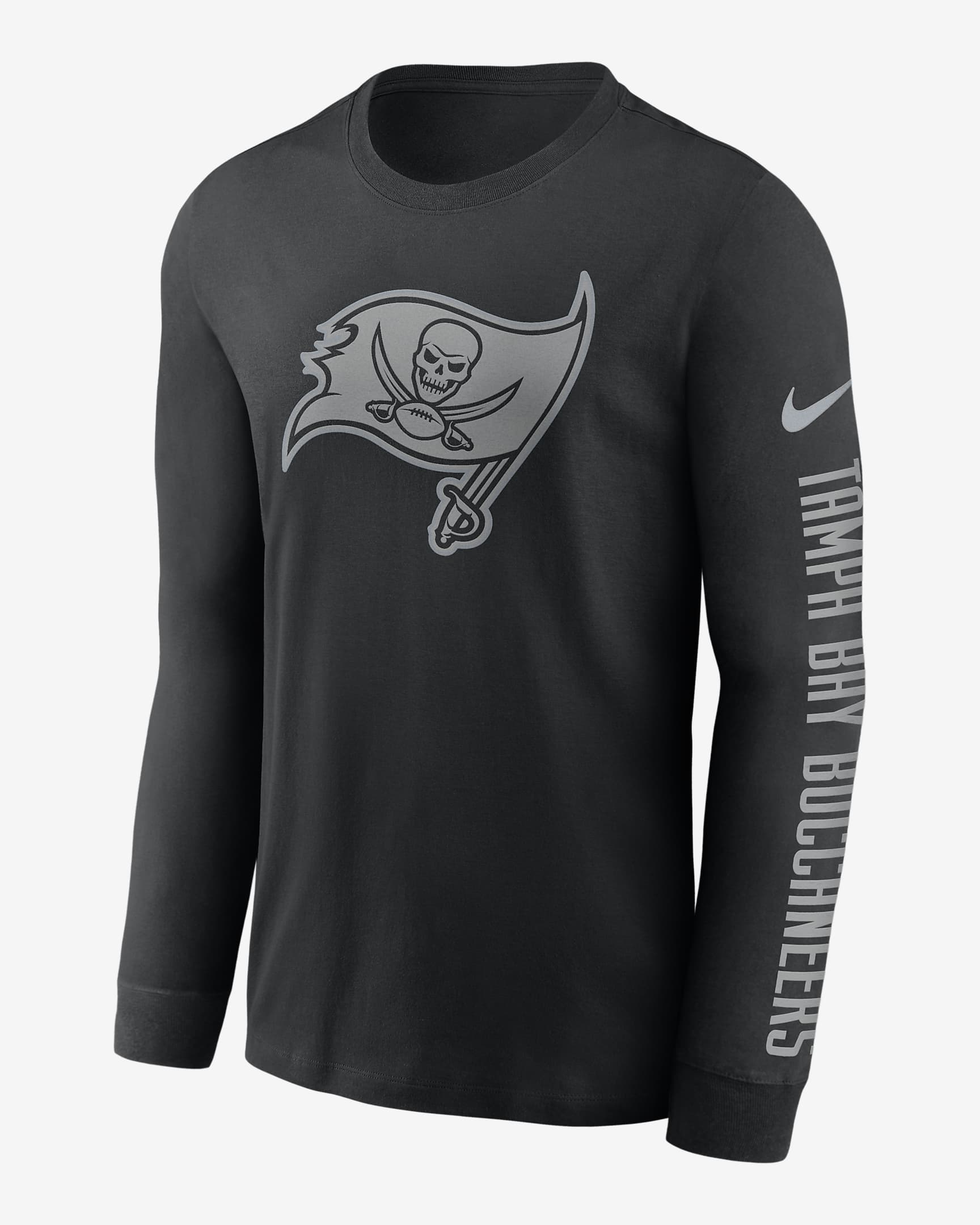 Playera de manga larga para hombre Nike RFLCTV Logo (NFL Tampa Bay ...